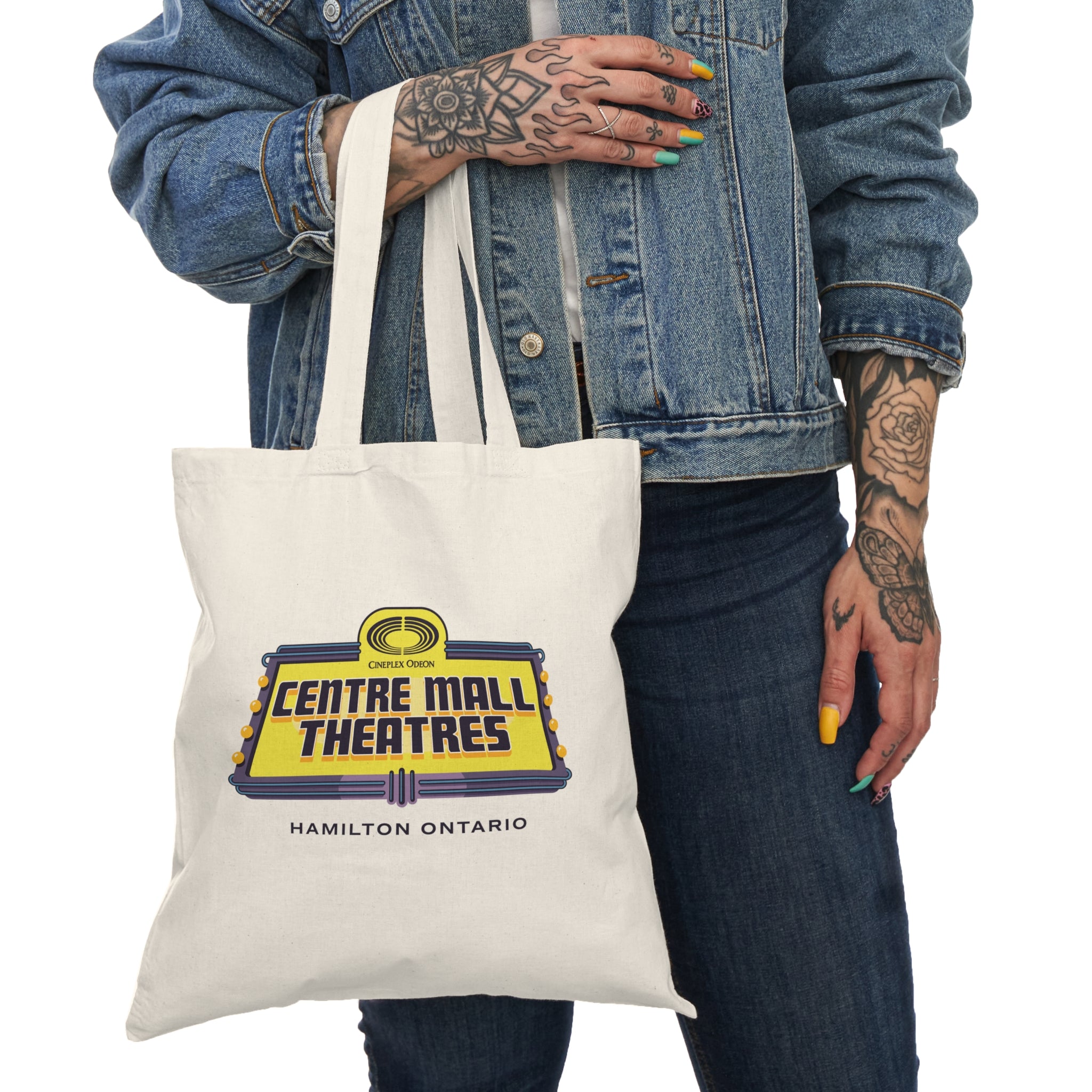 Centre Mall Theatres Natural Tote Bag