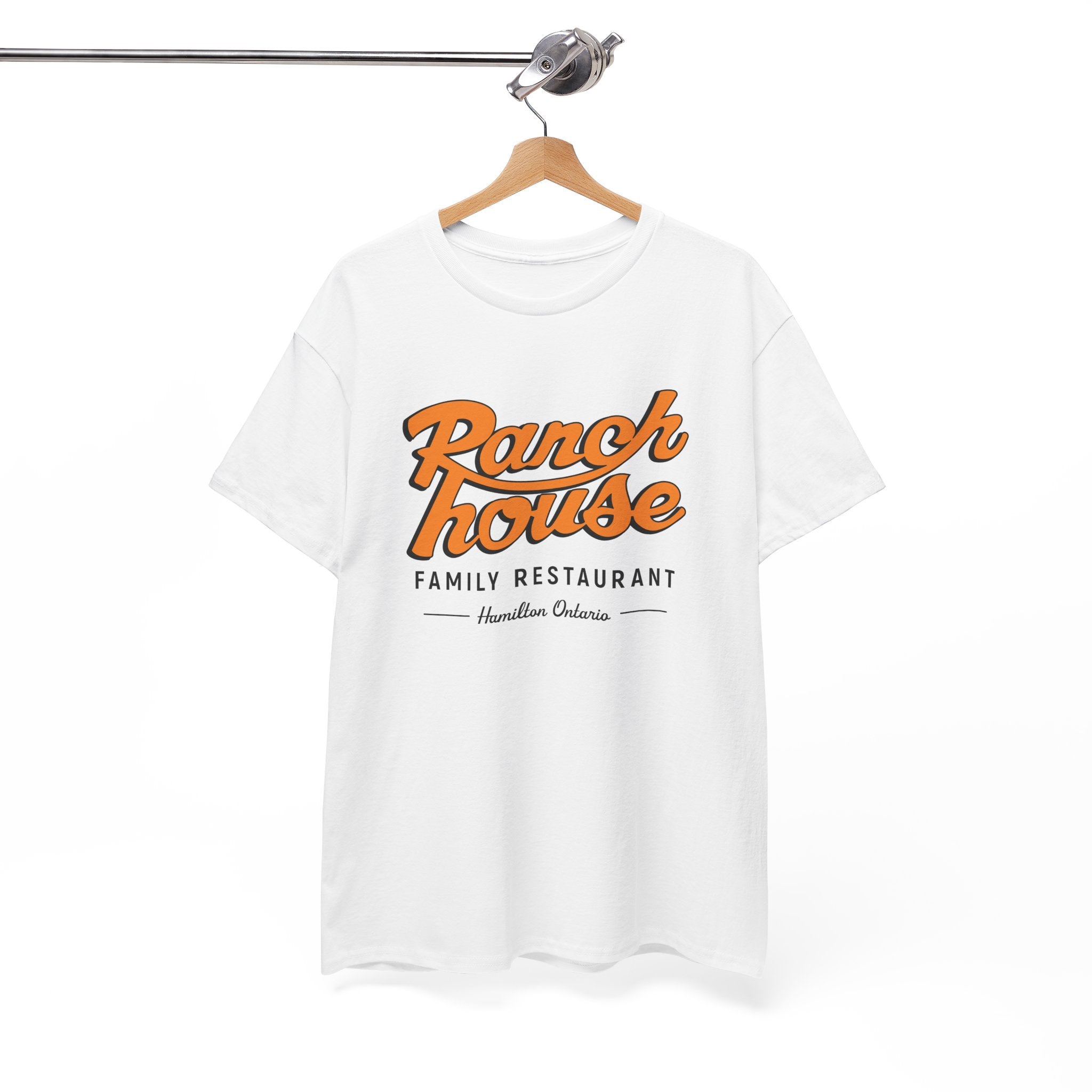 The Ranch House Classic White Tee