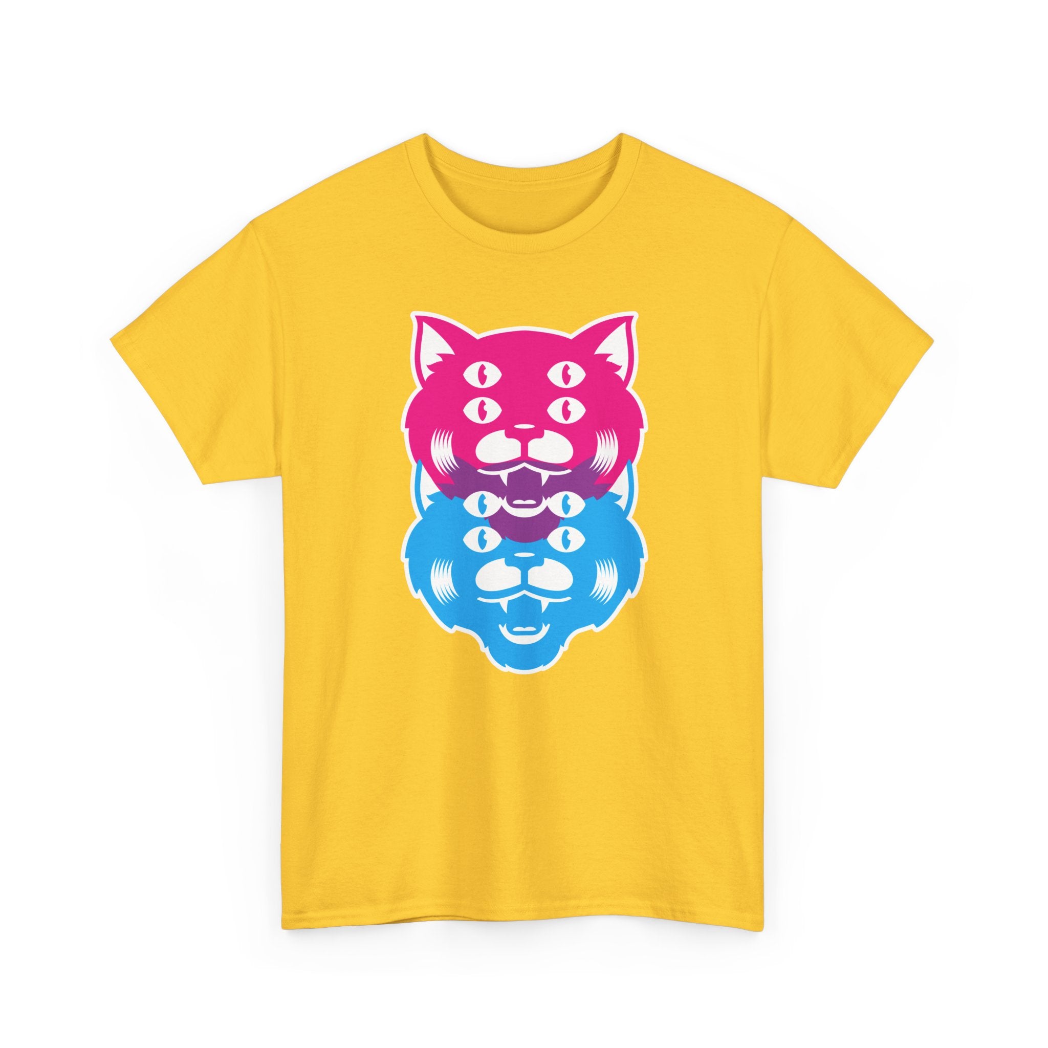 Two Cats Daisy Yellow Tee