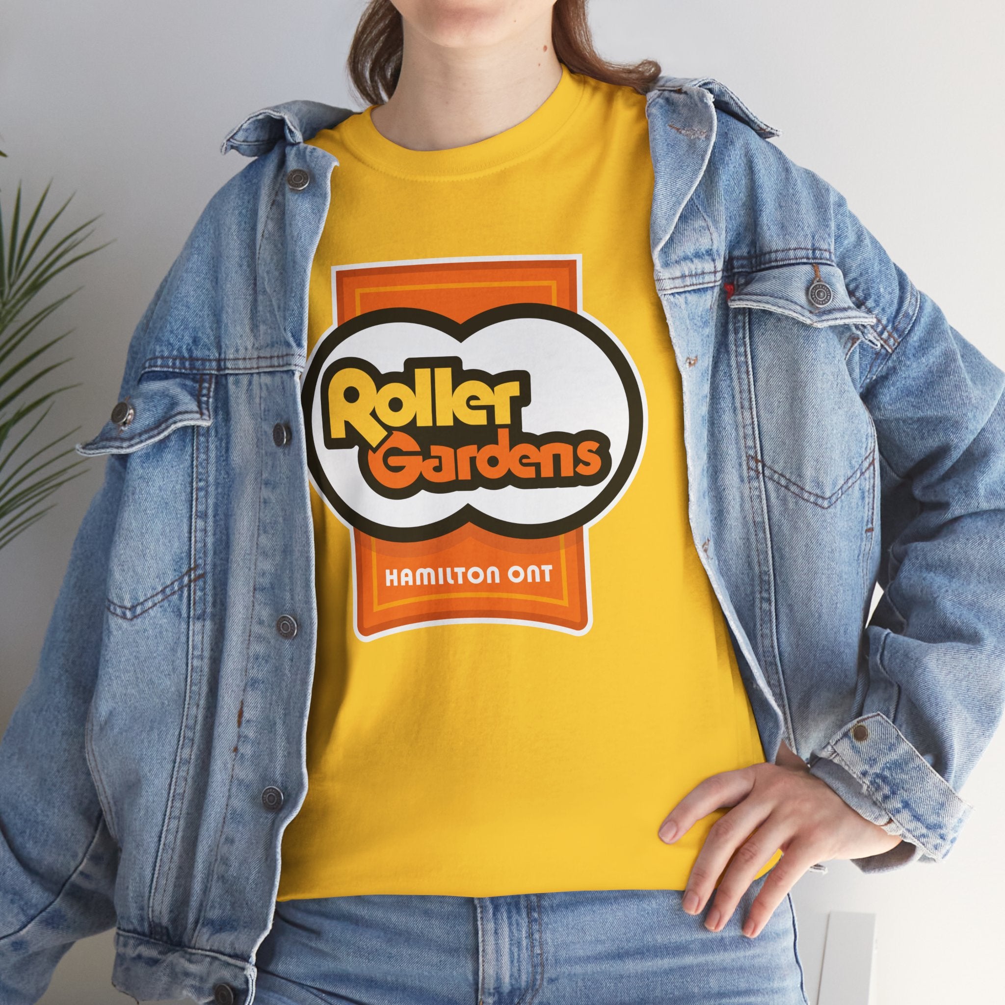 Limited Edition Roller Gardens Banner Daisy Yellow Tee