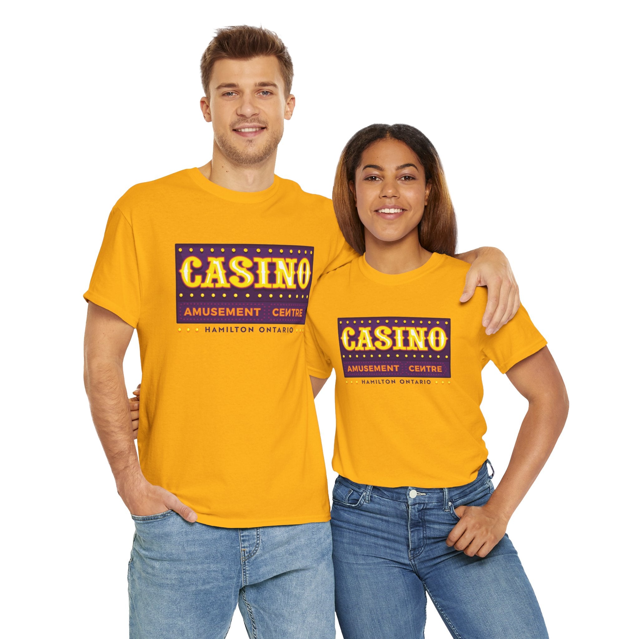 Limited Edition Casino Amusement Centre Classic Gold Tee