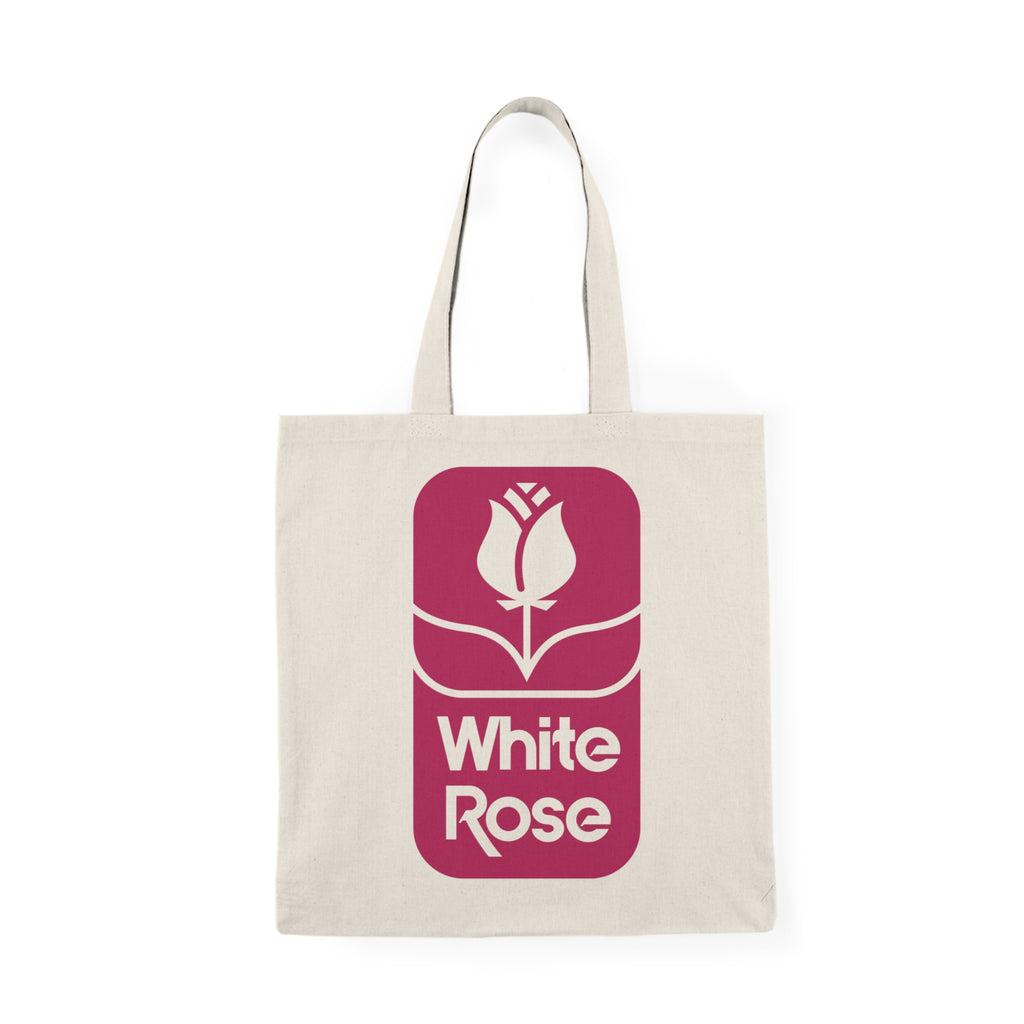 White Rose Craft Market Natural Tote Bag