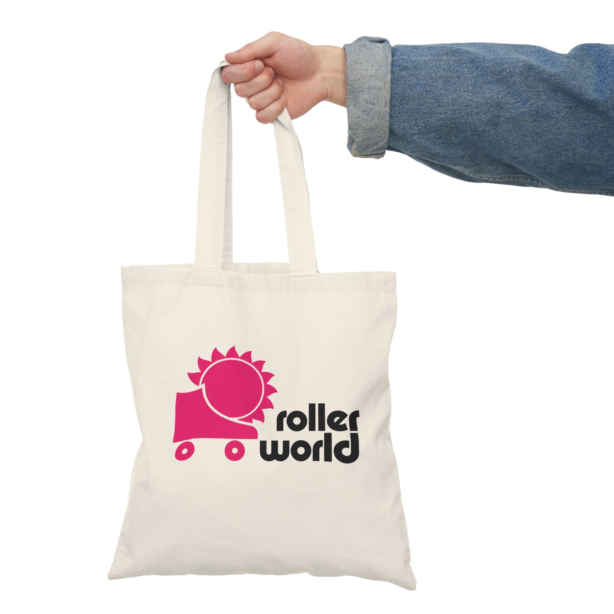 Roller World Market Natural Tote Bag