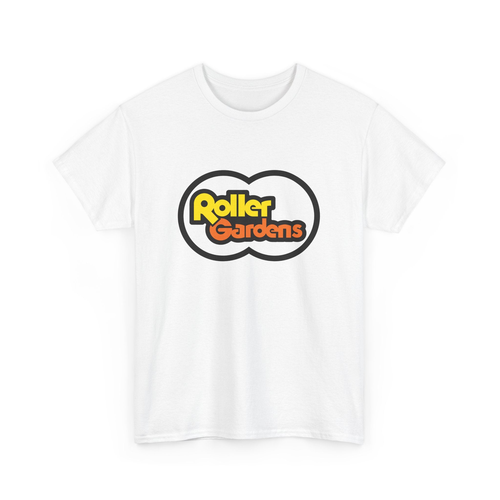 Roller Gardens Classic Logo White Tee