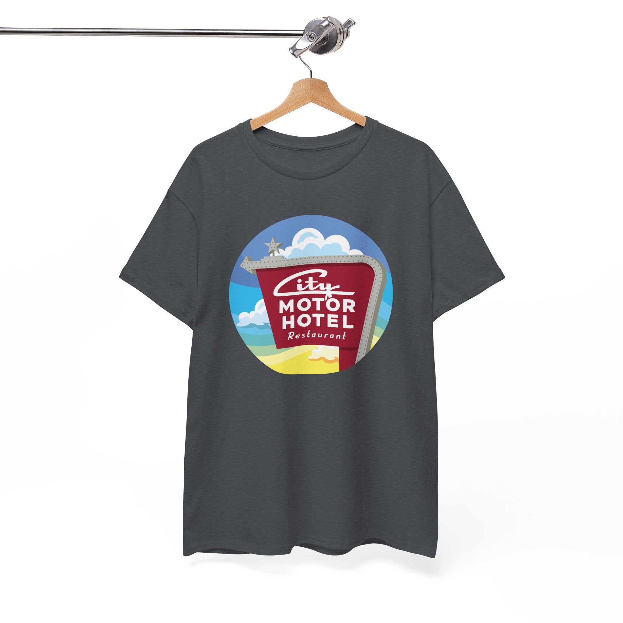 Limited Edition City Motor Hotel Restaurant Sunset "Tweed" Tee