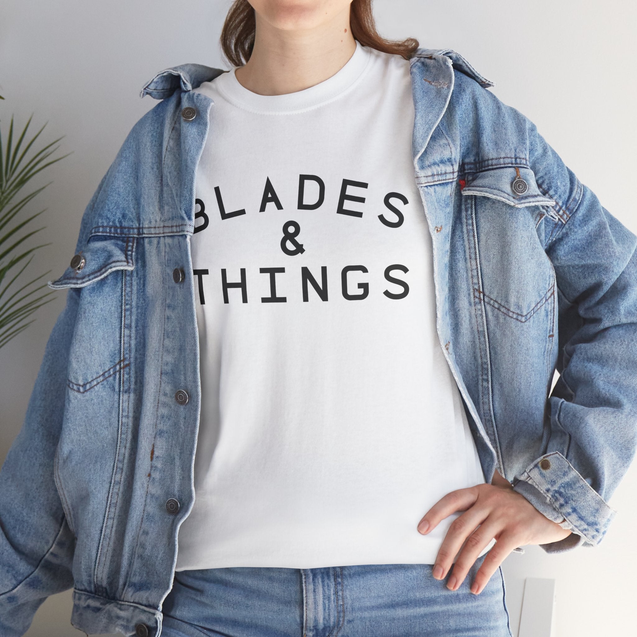 Blades And Things Classic White Tee
