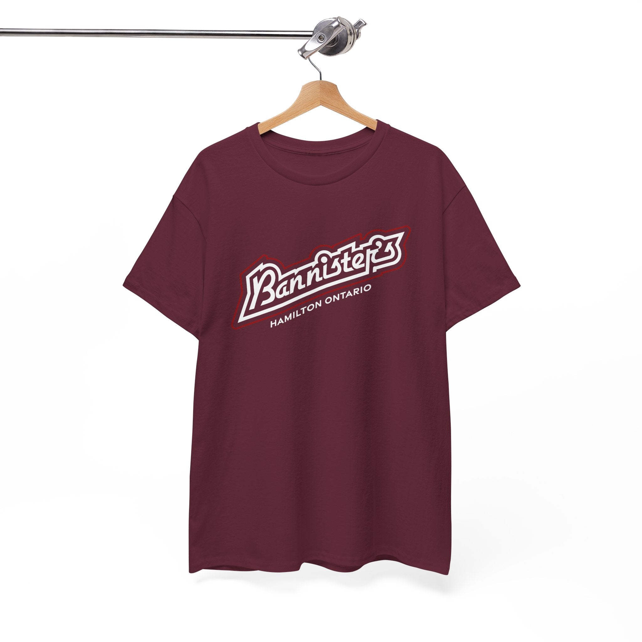 Bannister's Classic Maroon Tee