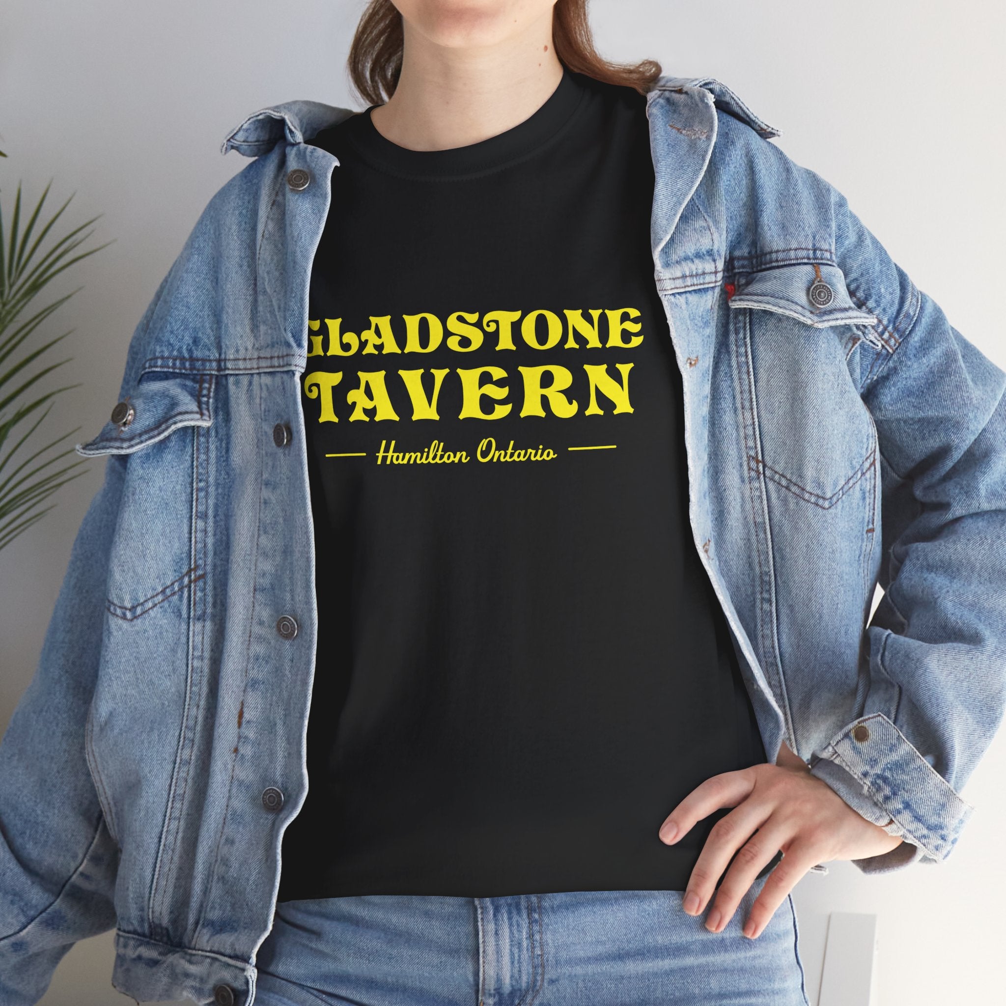 Gladstone Tavern Classic Black Tee