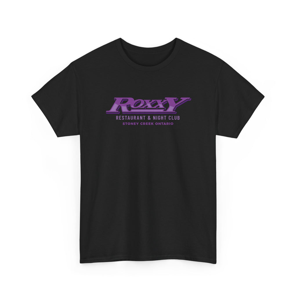 Roxxy Restaurant and Night Club Classic Black Tee