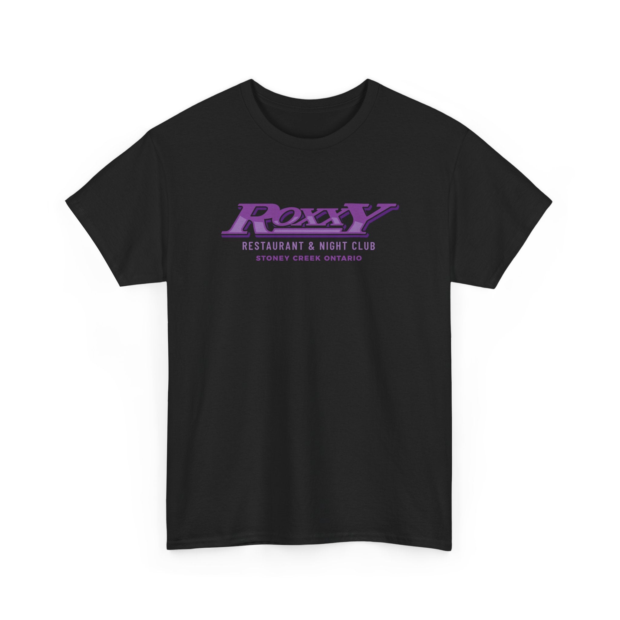 Roxxy Restaurant and Night Club Classic Black Tee