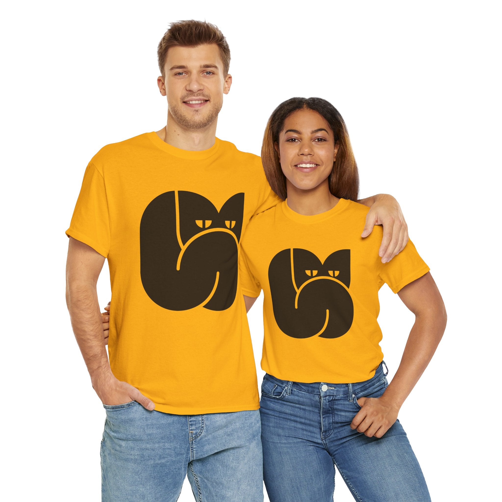 Limted Edition Le Pussycat Gold Tee
