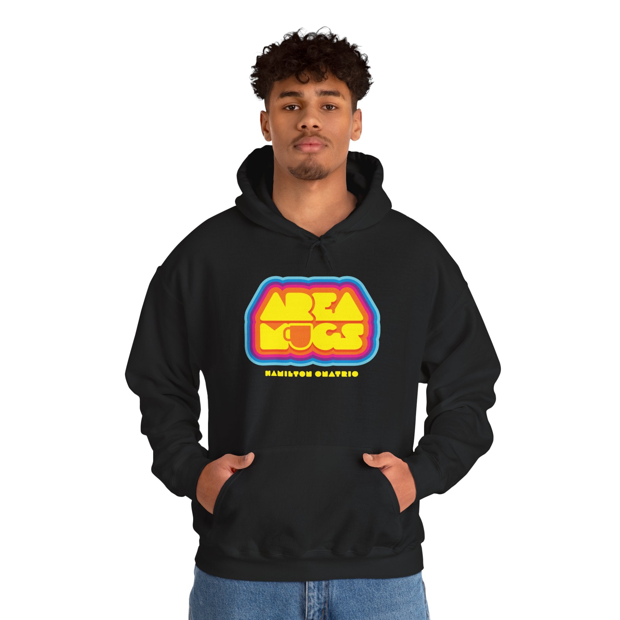 Area Mugs Special Logo Black Hoodie