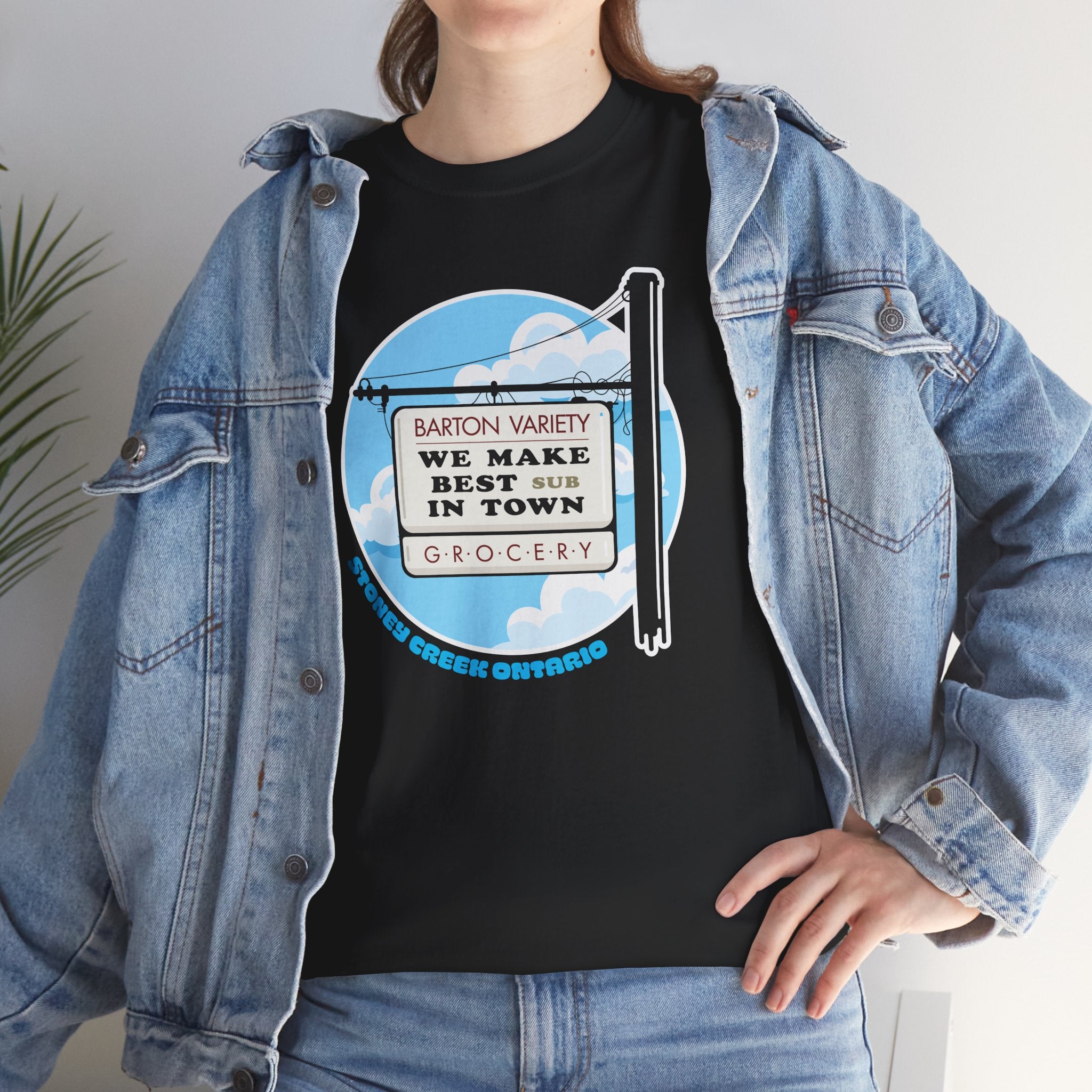 Barton Variety Sub Sign Classic Black Tee