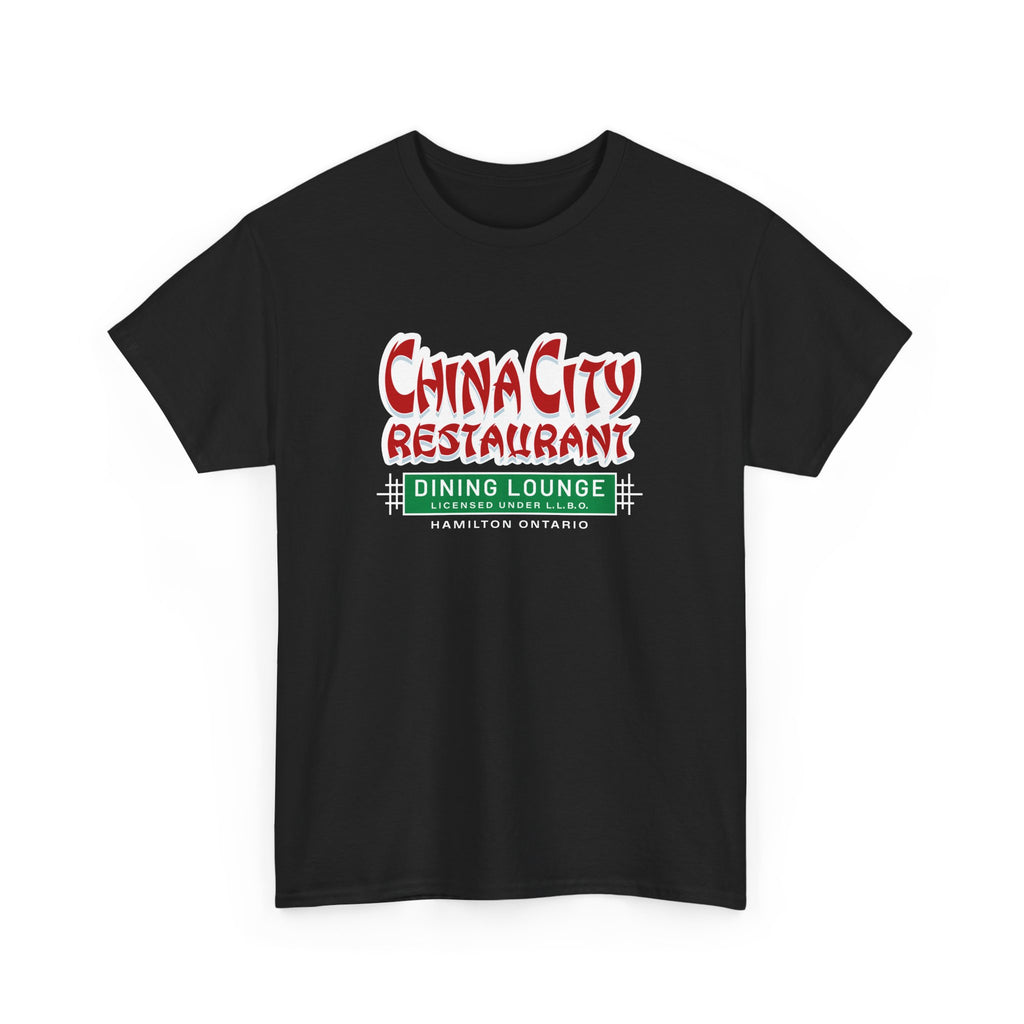 China City Restaurant Classic Black Tee