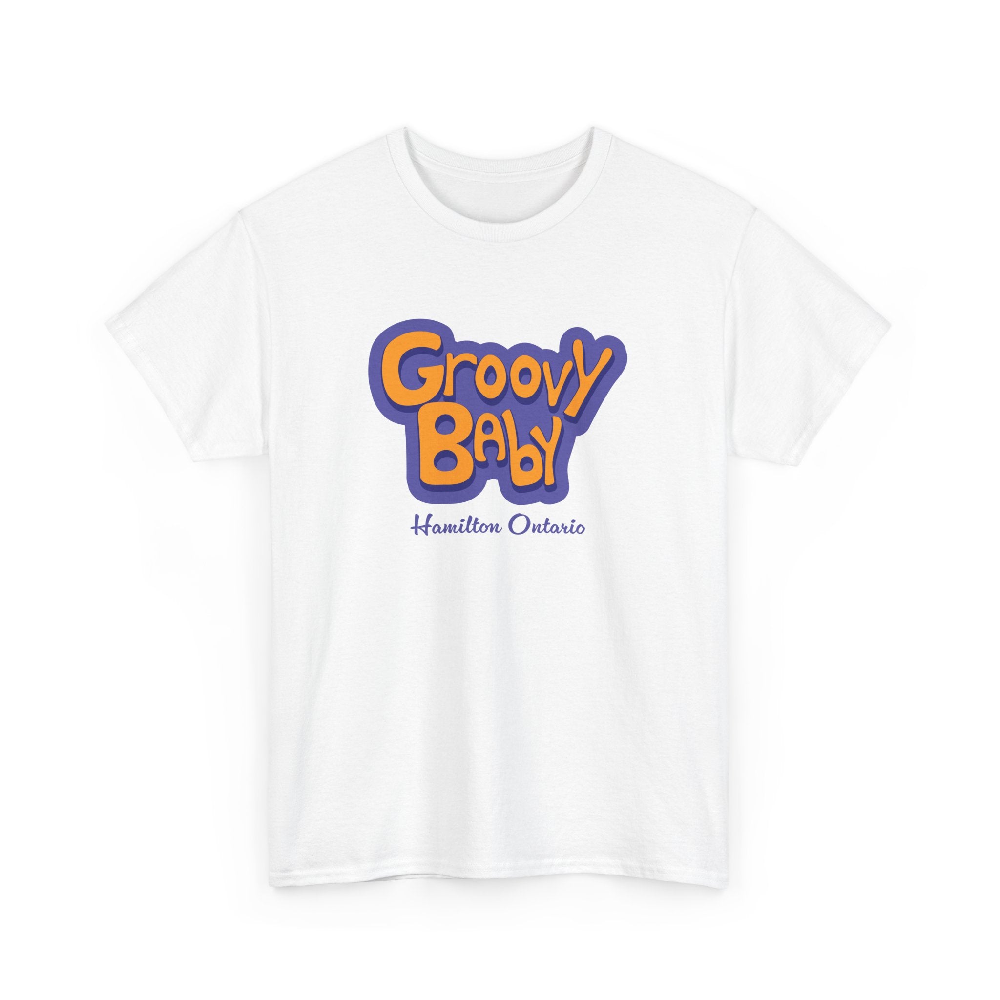 Groovy Baby Classic White Tee