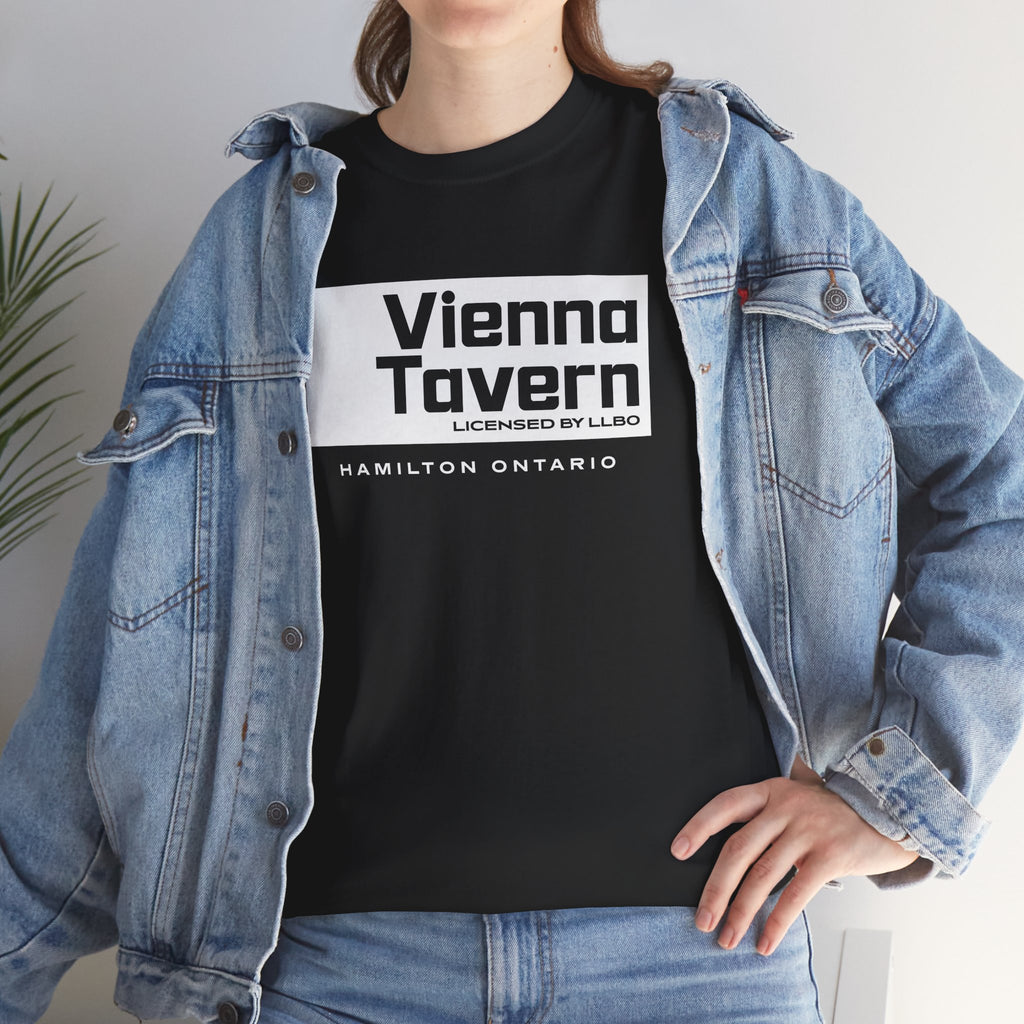 Vienna Tavern Classic Black Tee