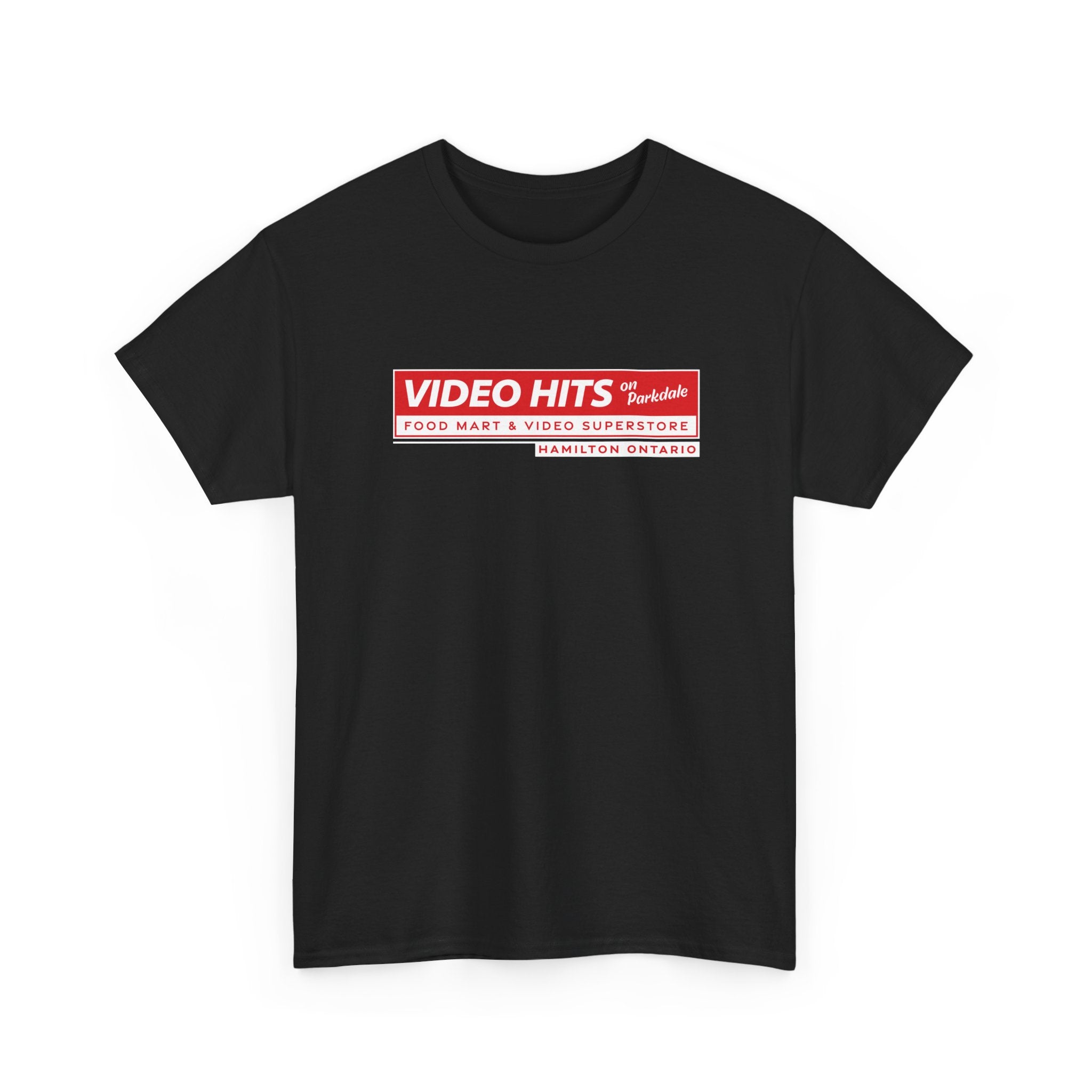 Video Hits on Parkdale Classic Black Tee