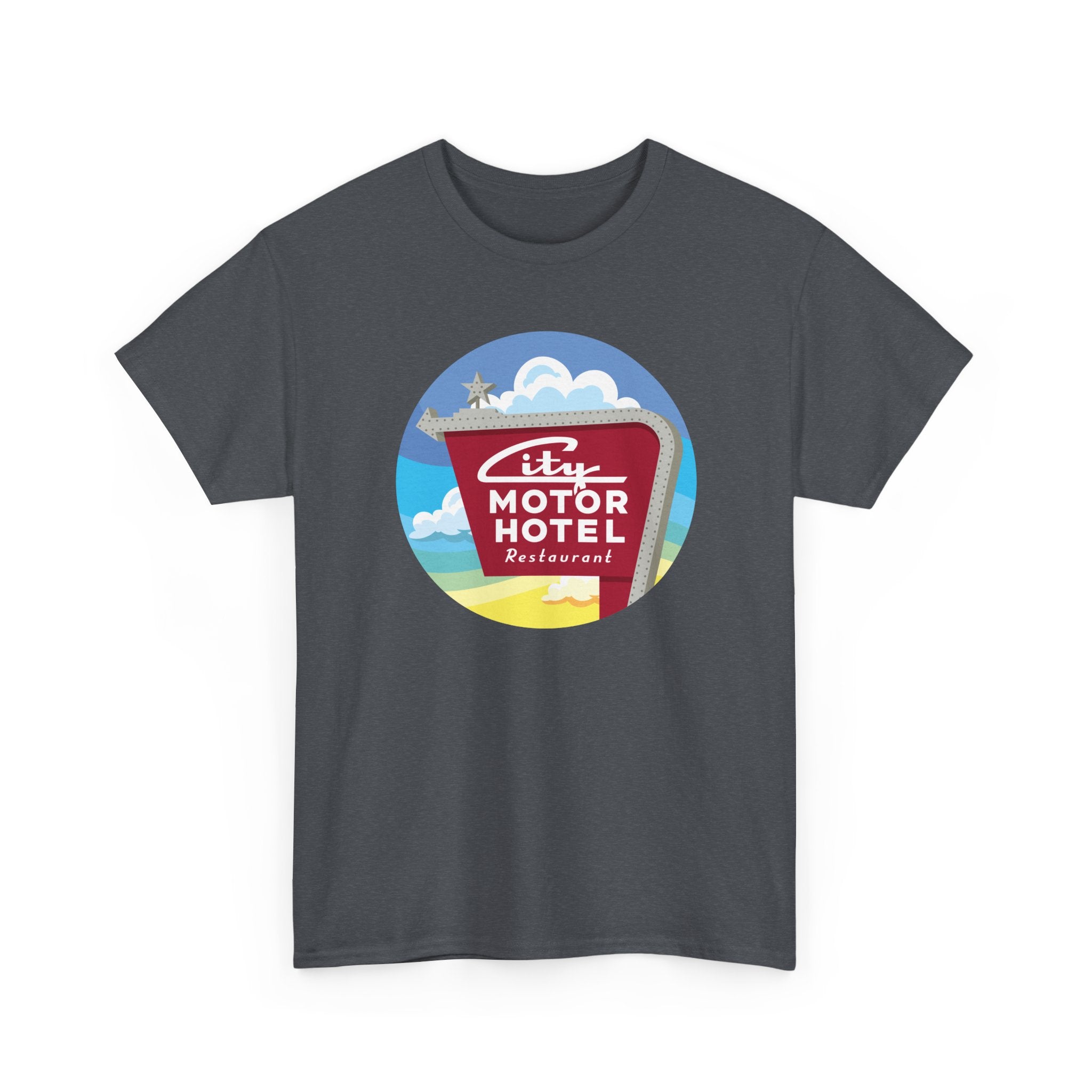 Limited Edition City Motor Hotel Restaurant Sunset "Tweed" Tee