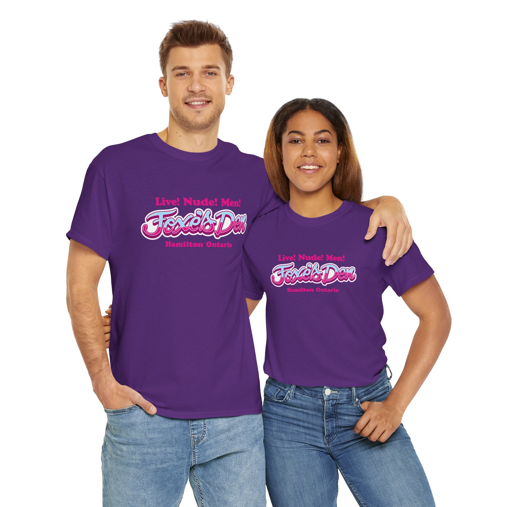 Limted Edition Foxe's Den Classic Purple Tee