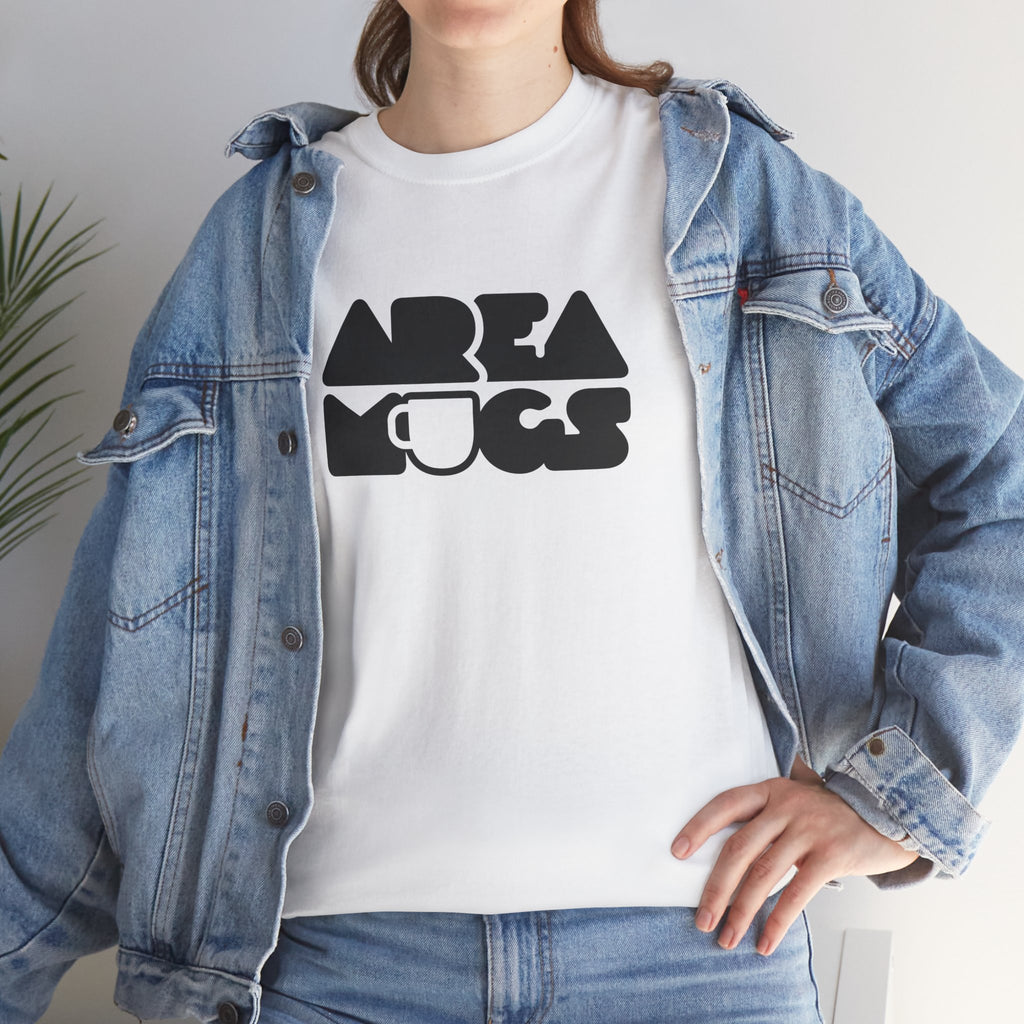 Area Mugs Logo White Tee