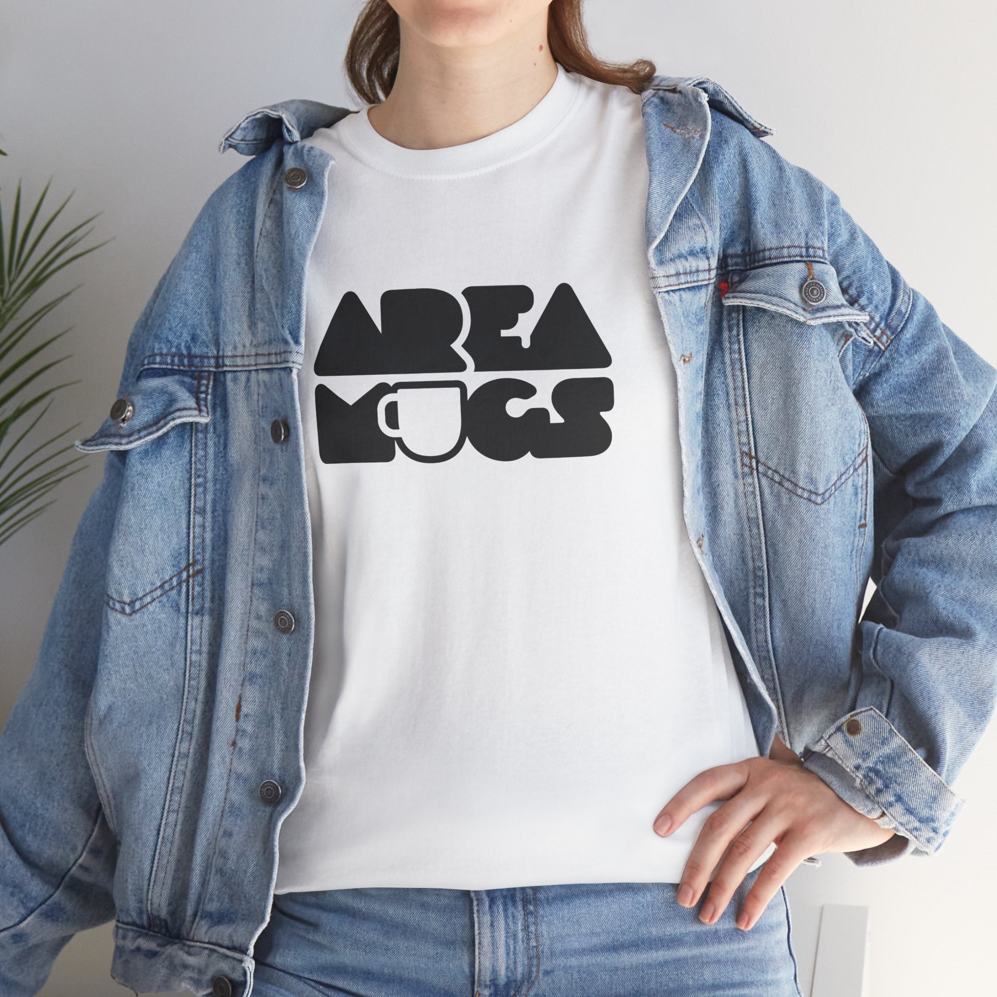 Area Mugs Logo White Tee