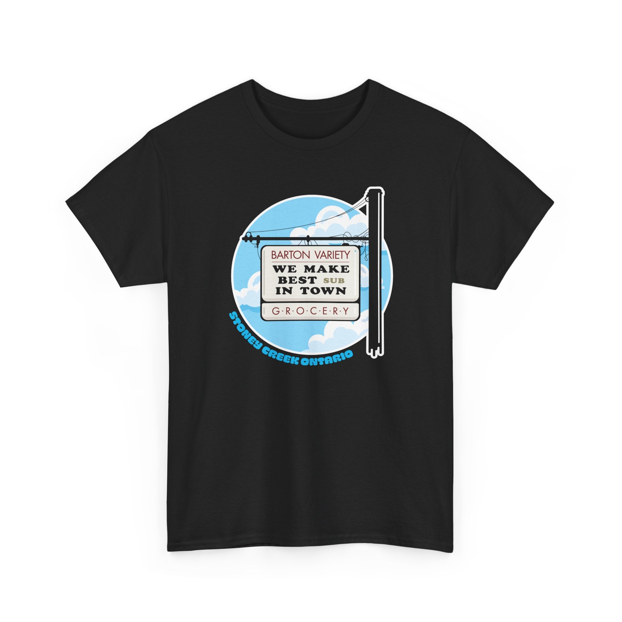 Barton Variety Sub Sign Classic Black Tee