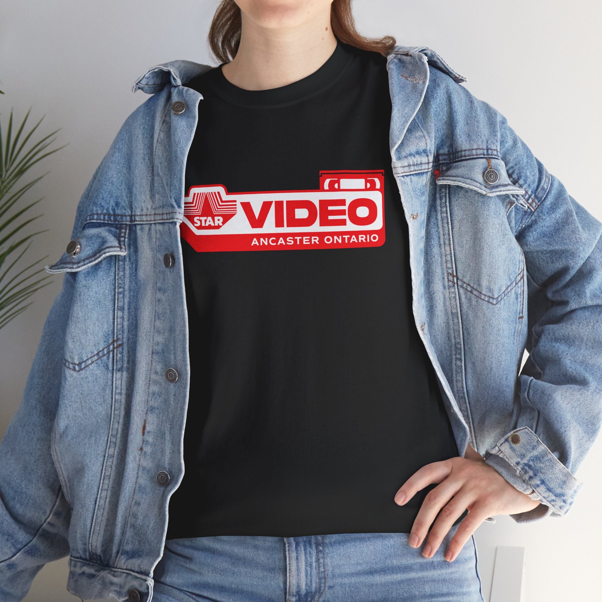 Star Video Classic Black Tee