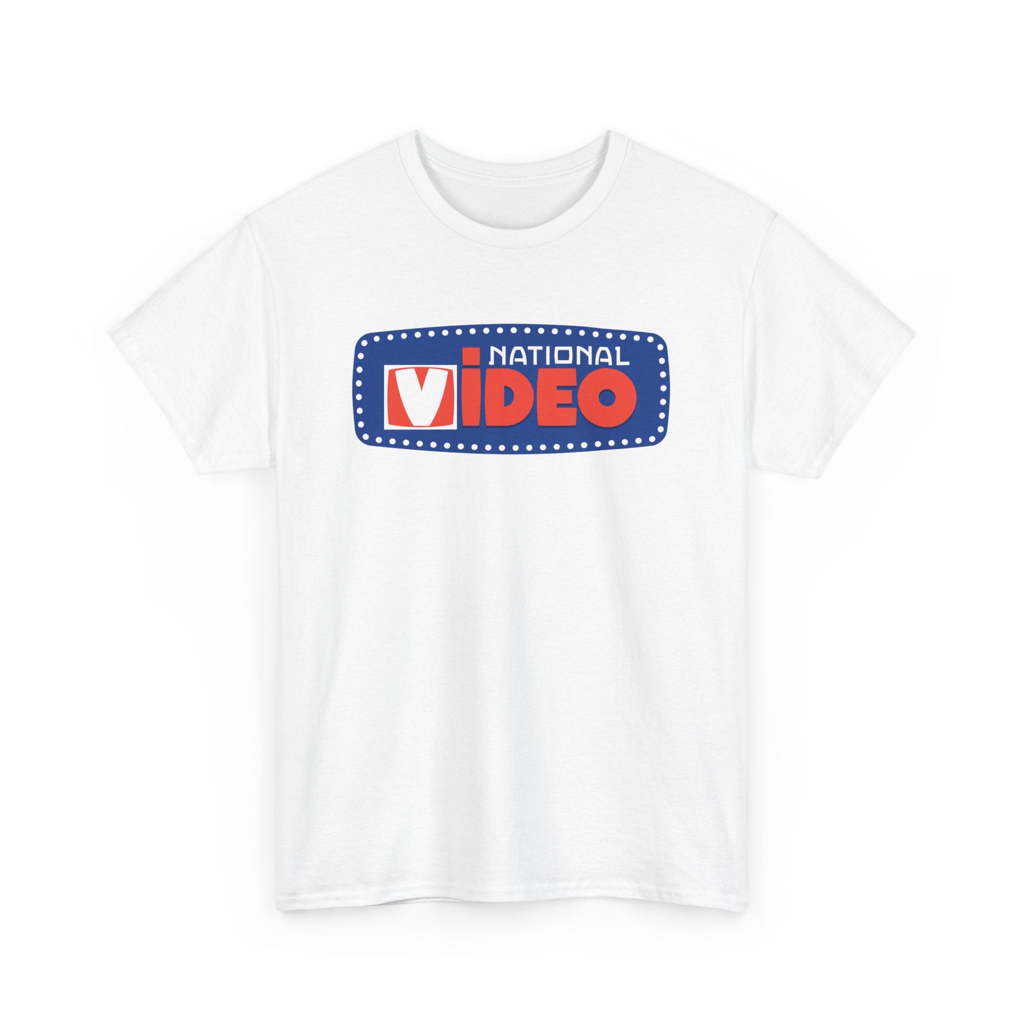 National Video Classic White Tee