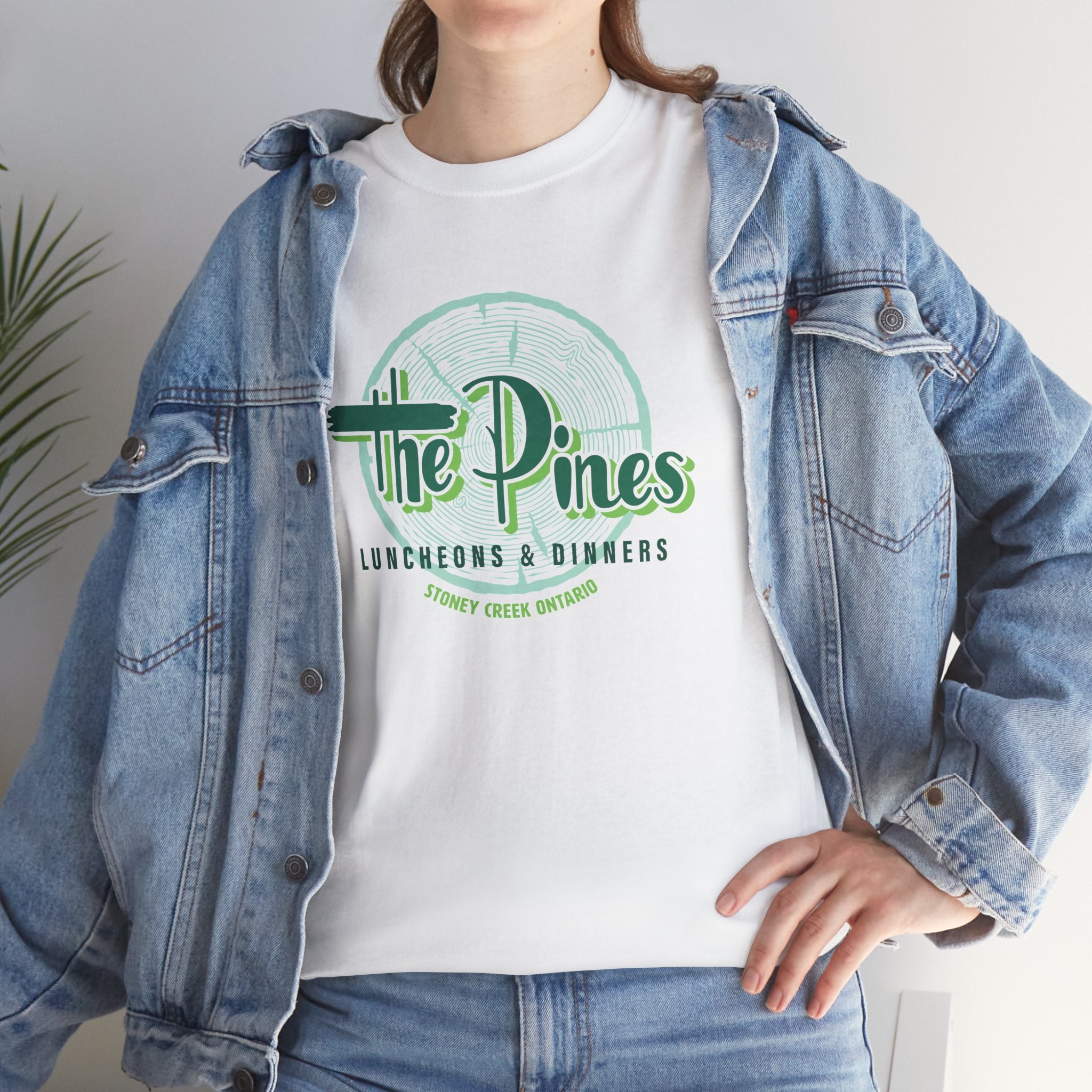 The Pines Classic White Tee