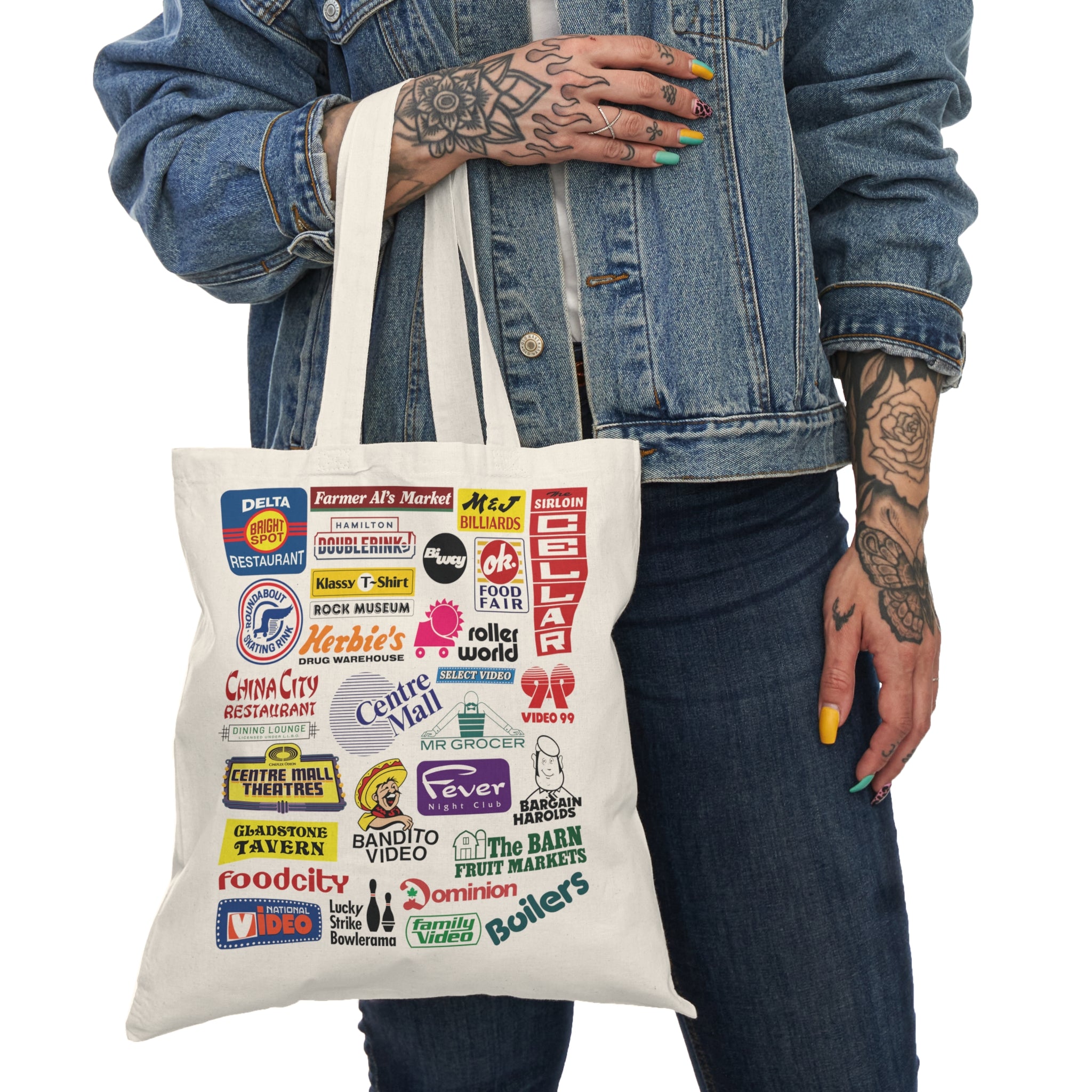 Legends of Hamilton Bigger Set  Natural Tote Bag