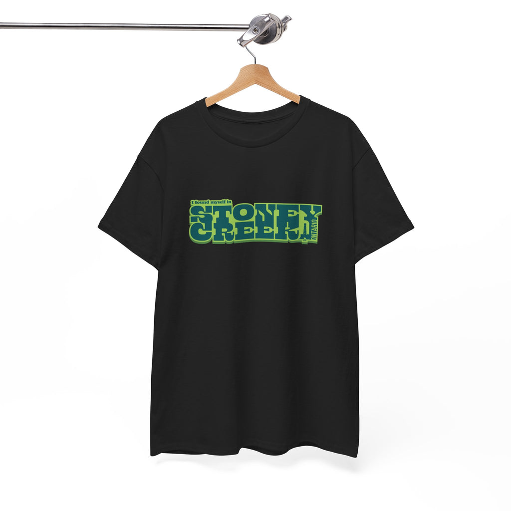 I Found Myself in Stoney Creek Black Tee
