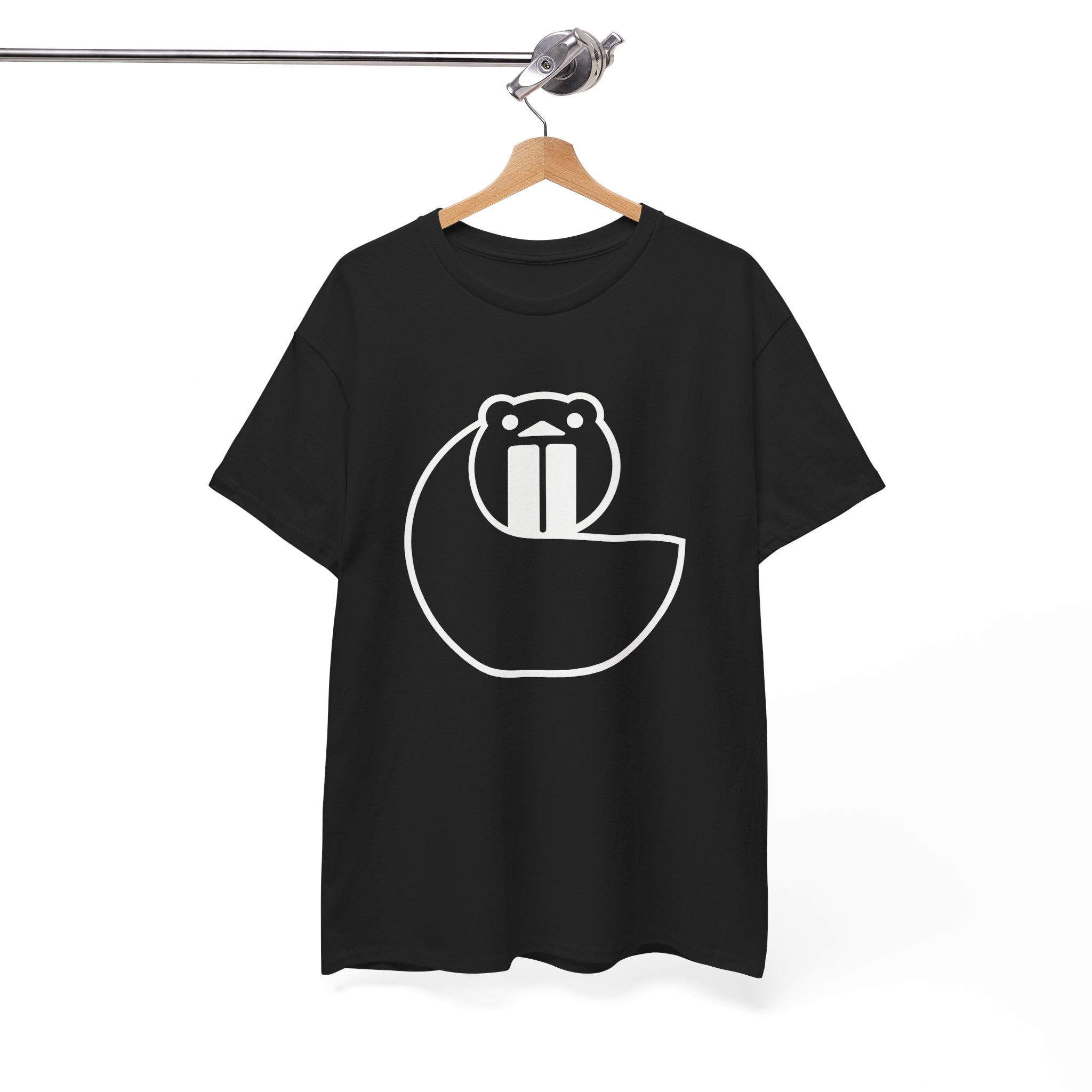 Le Beaver Black Tee