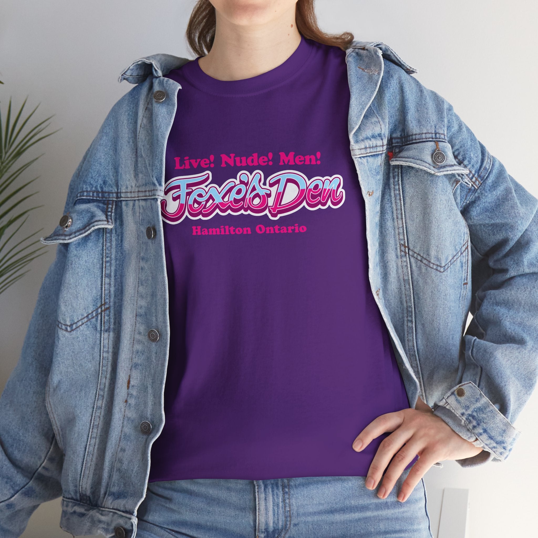 Limted Edition Foxe's Den Classic Purple Tee