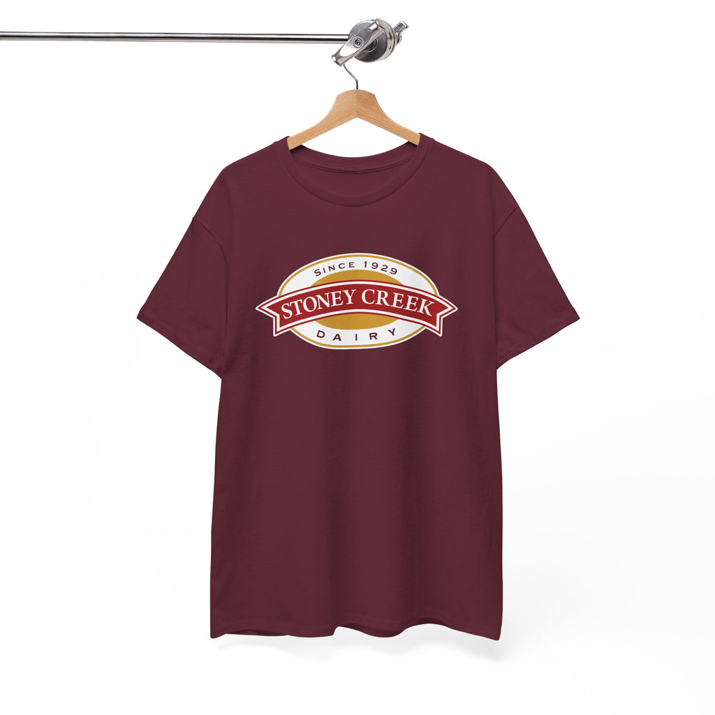 Stoney Creek Dairy "1990s" Maroon Tee