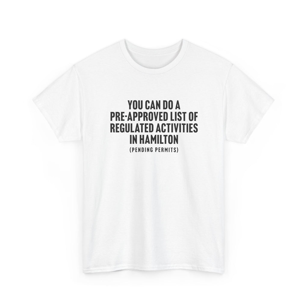 Pre-Approved White Tee