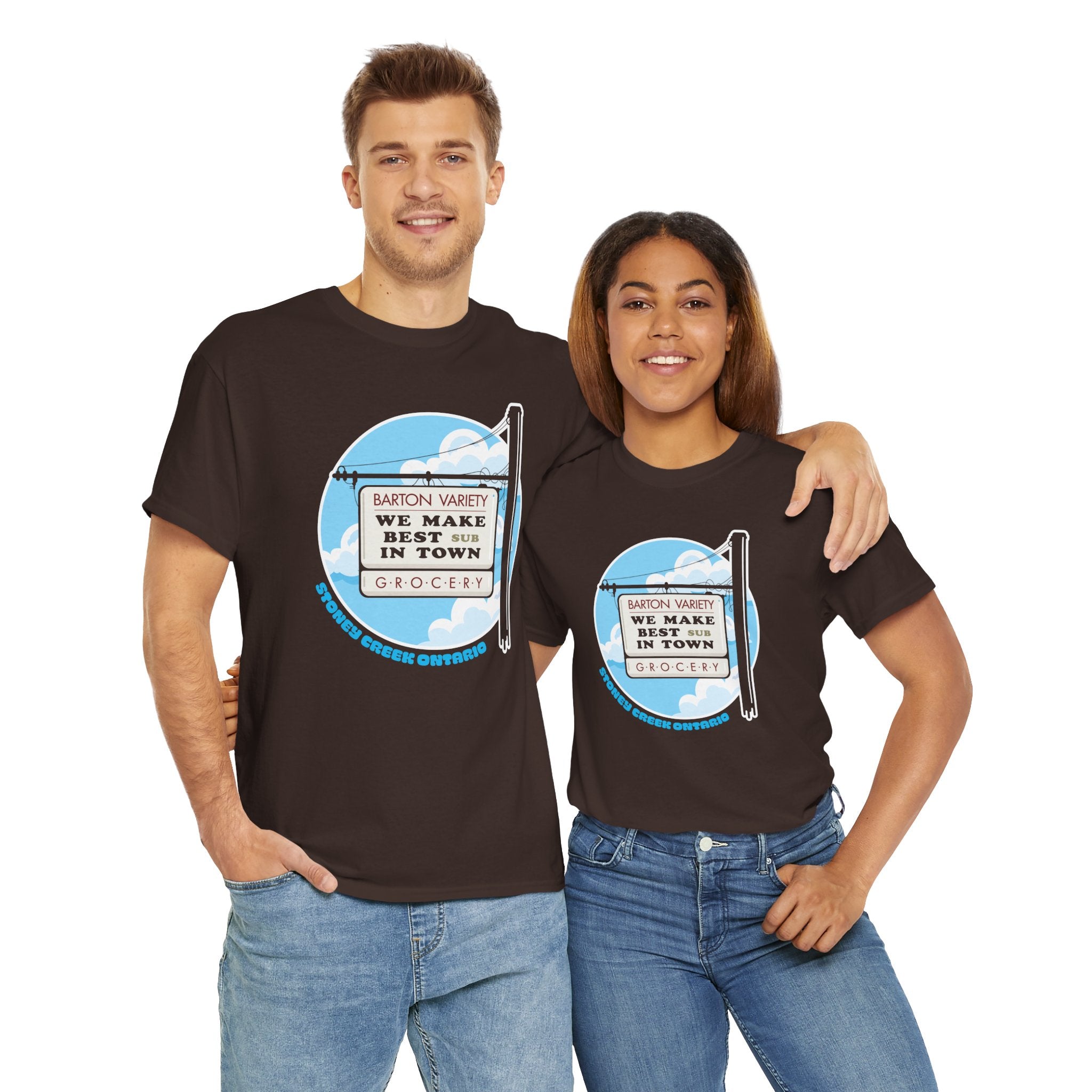 Limited Edition Barton Variety Sub Sign Classic Chocolate Tee