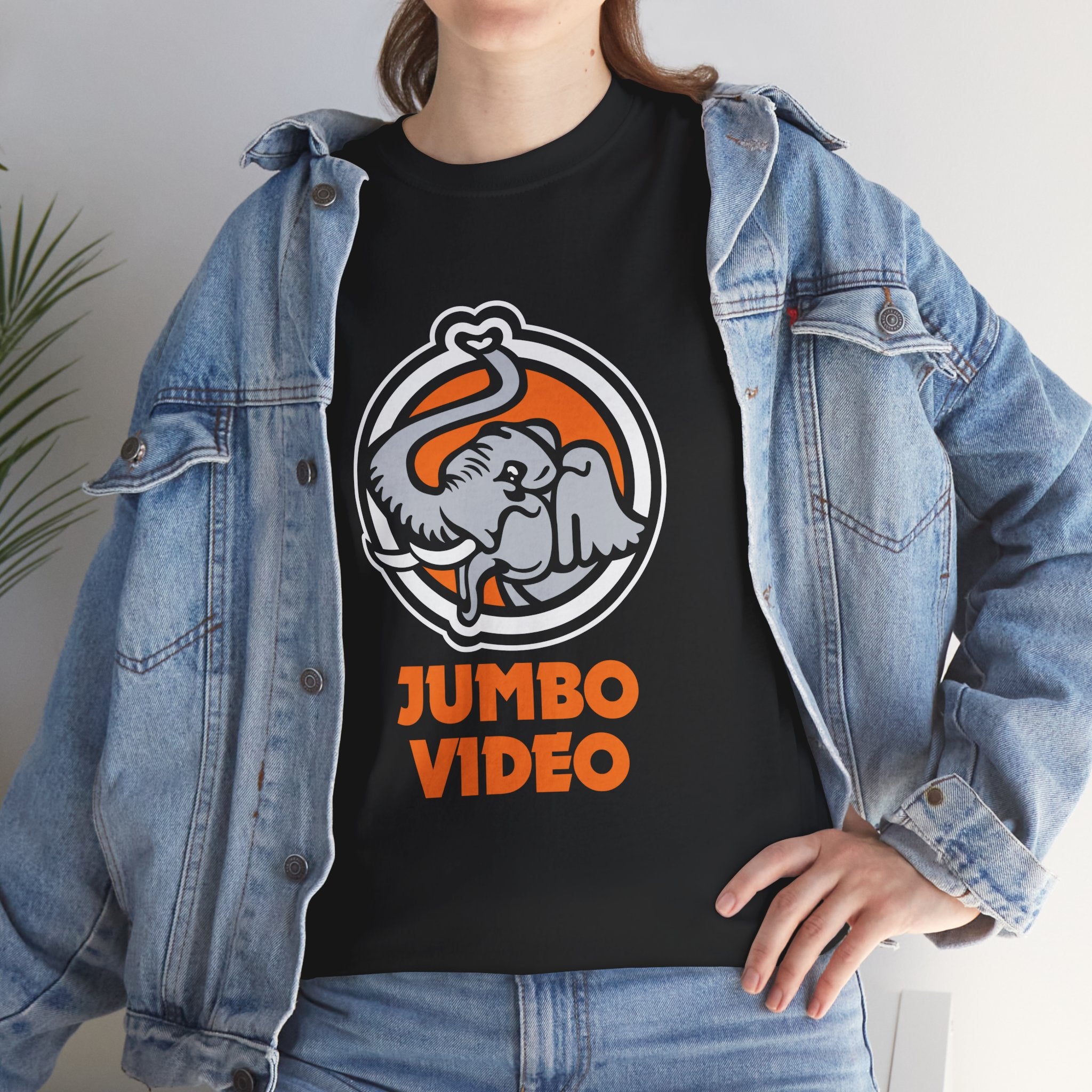Jumbo Video Classic Black Tee