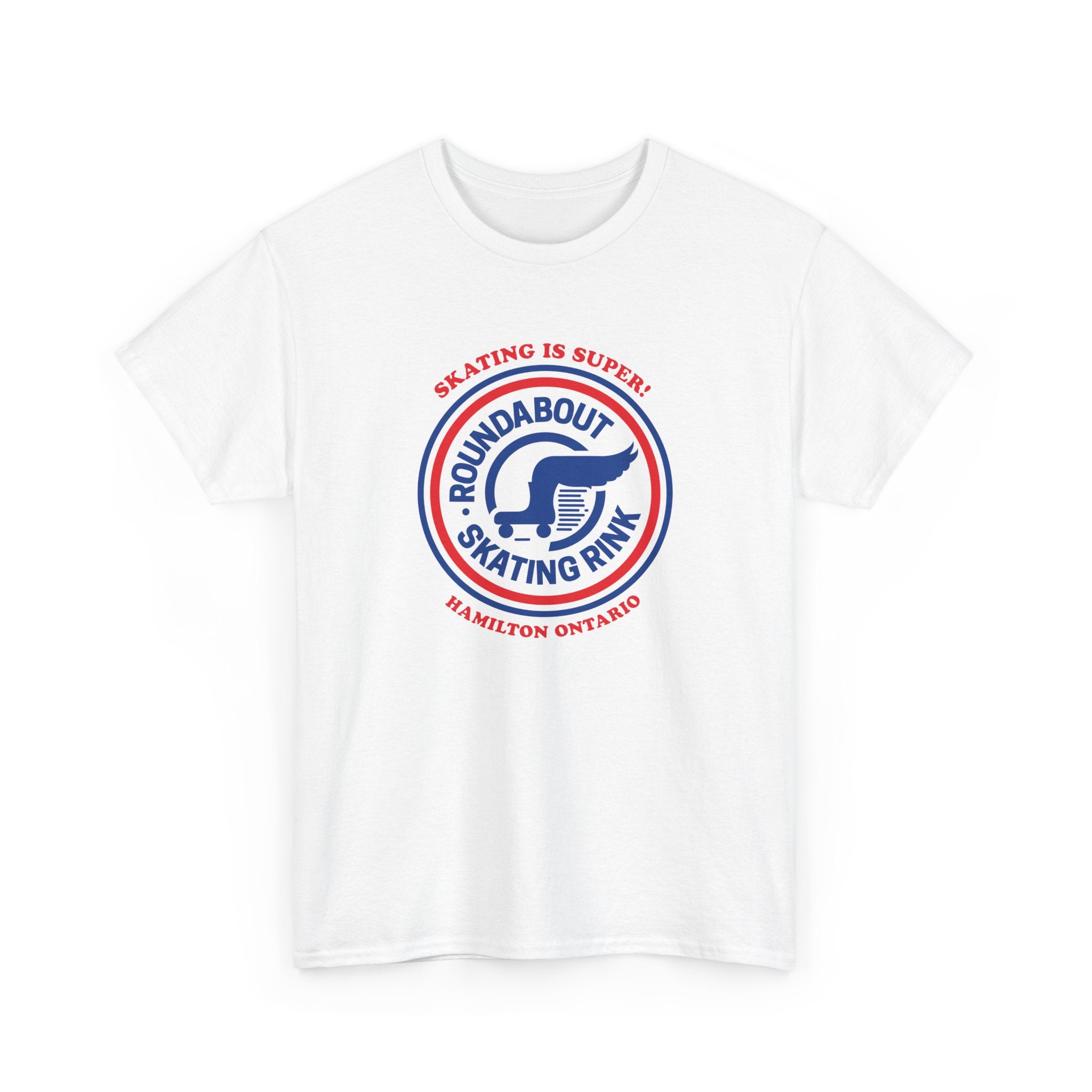 Roundabout Skating Rink Classic White Tee