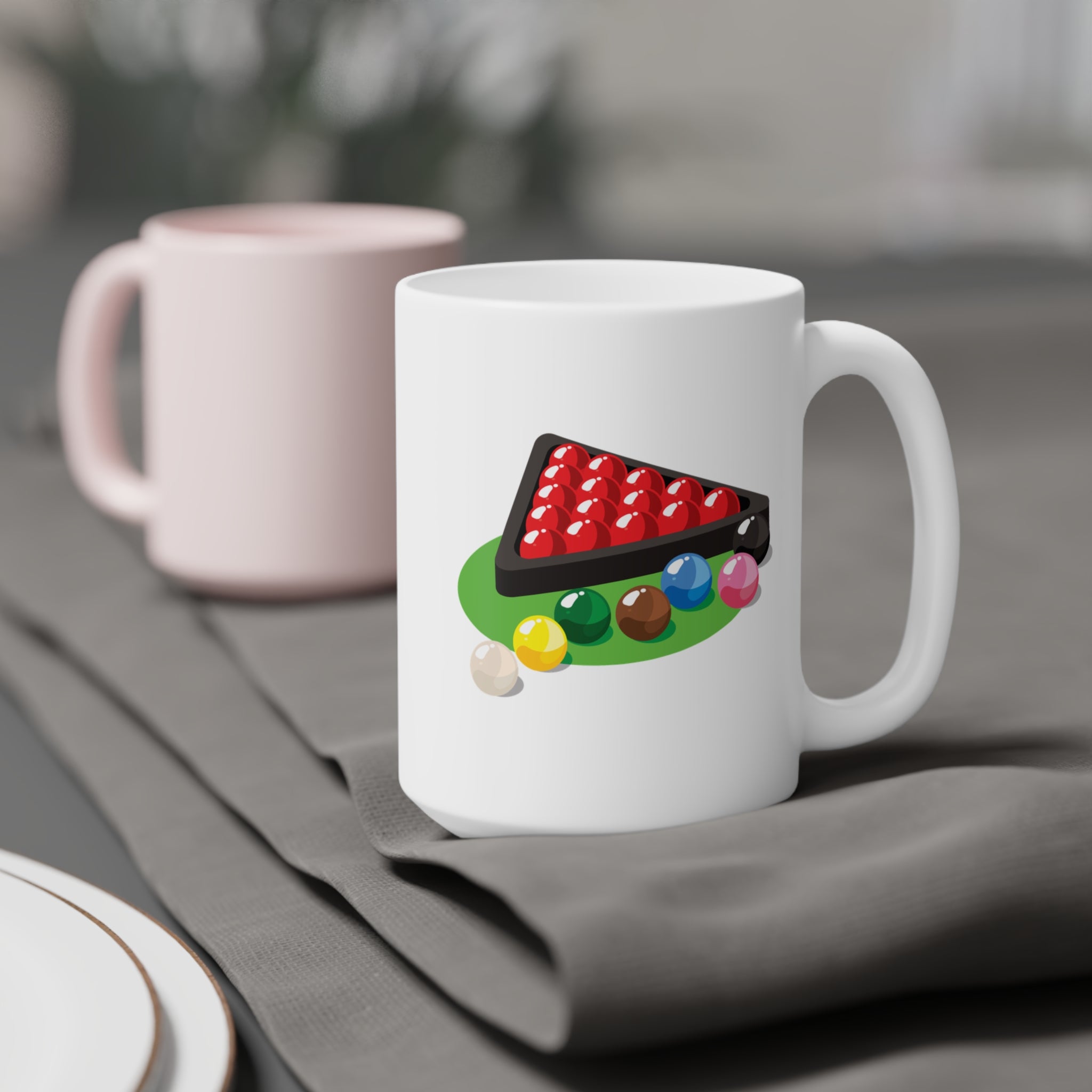 The M & J Billiards Mug