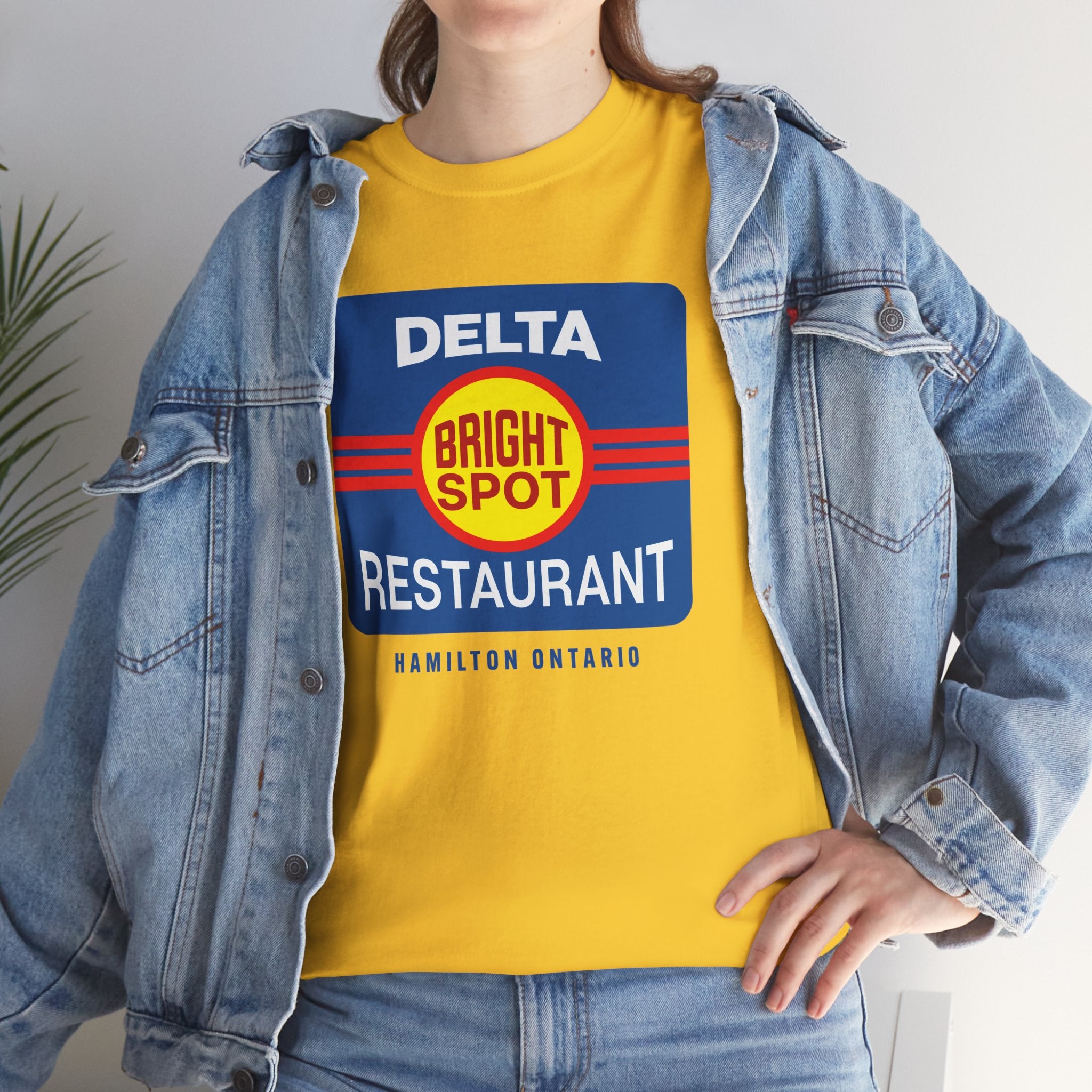 Limited Edition Delta Bright Spot Daisy Yellow Tee