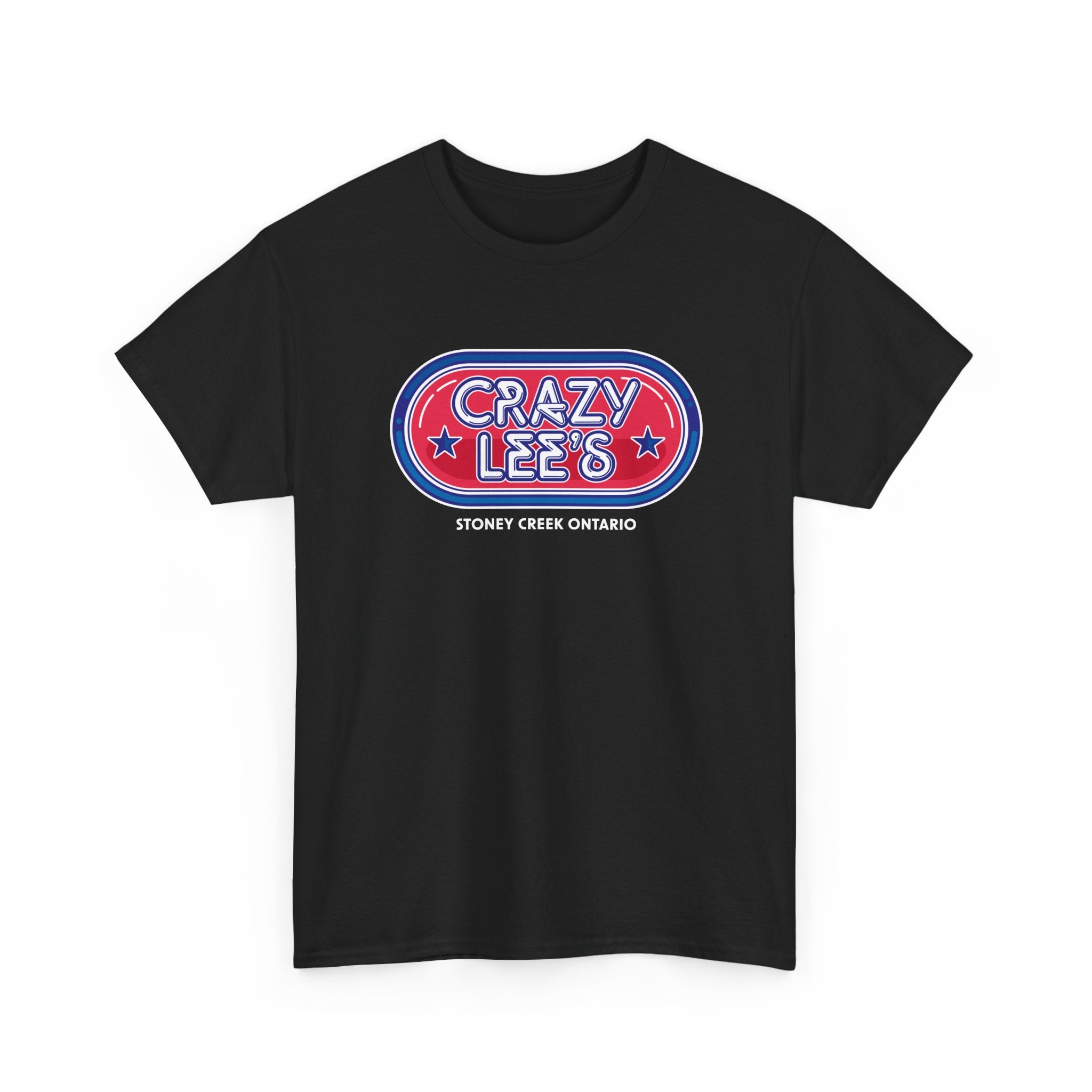 Crazy Lee's Classic Black Tee