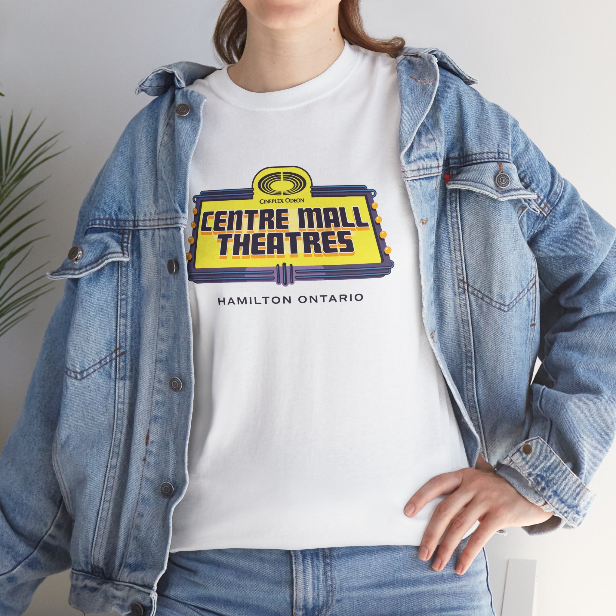 Centre Mall Theatres White Tee