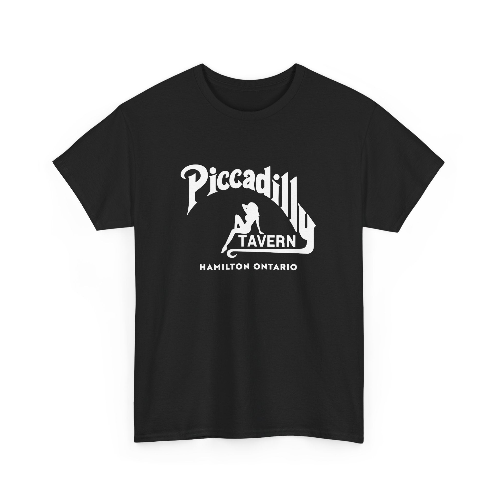 Piccadilly Tavern Classic Black Tee