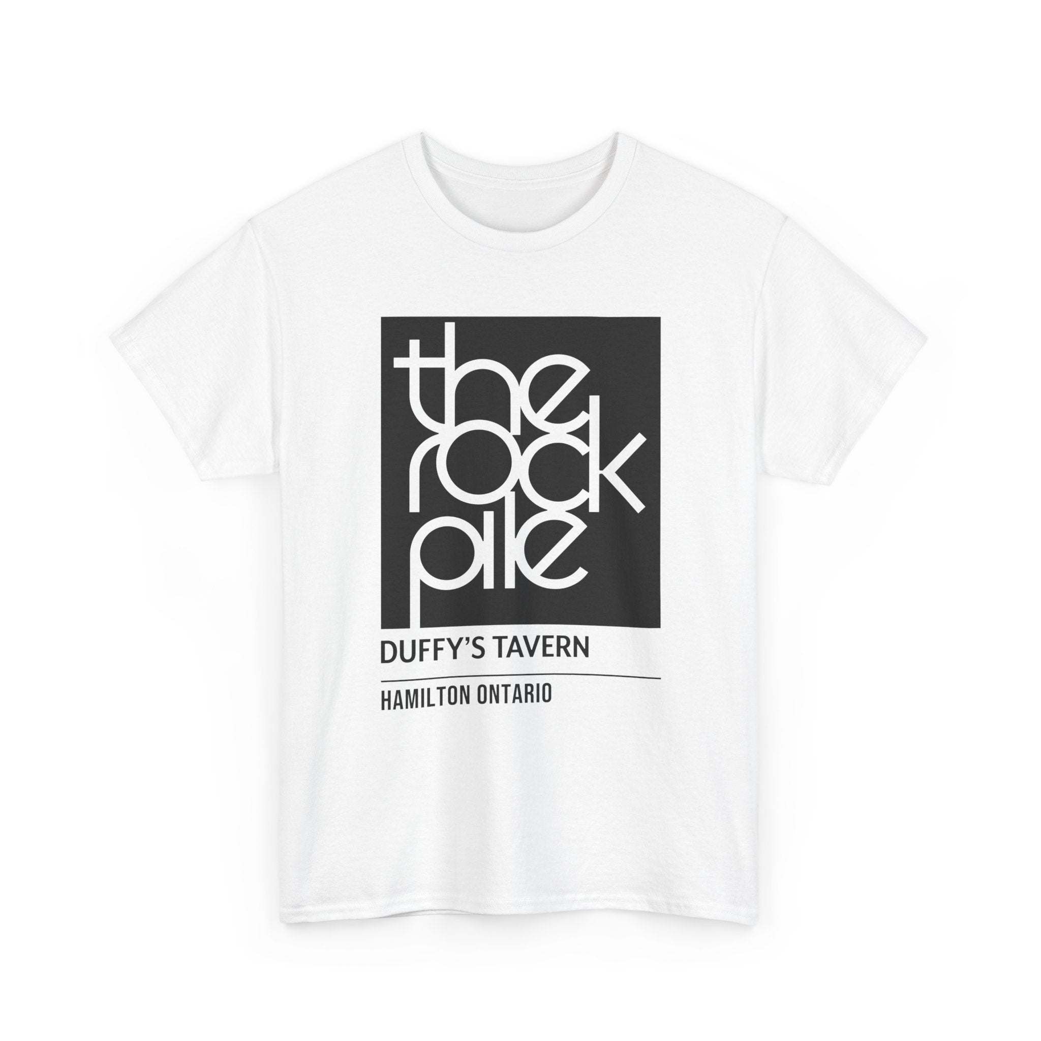 The Rock Pile at Duffy's Tavern Classic White Tee