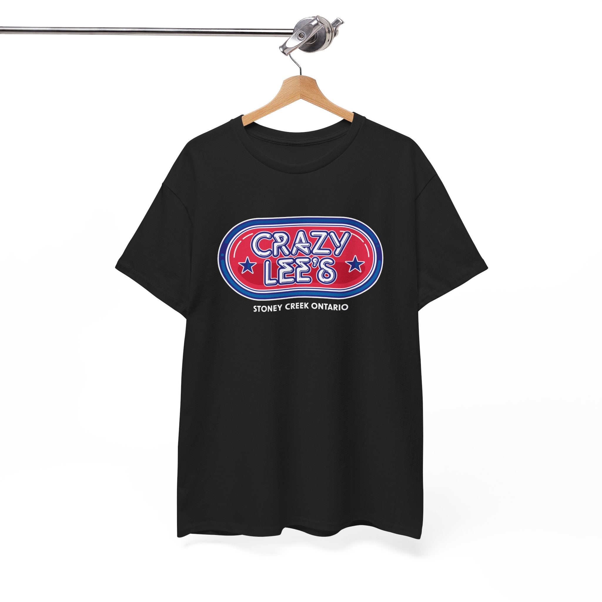 Crazy Lee's Classic Black Tee