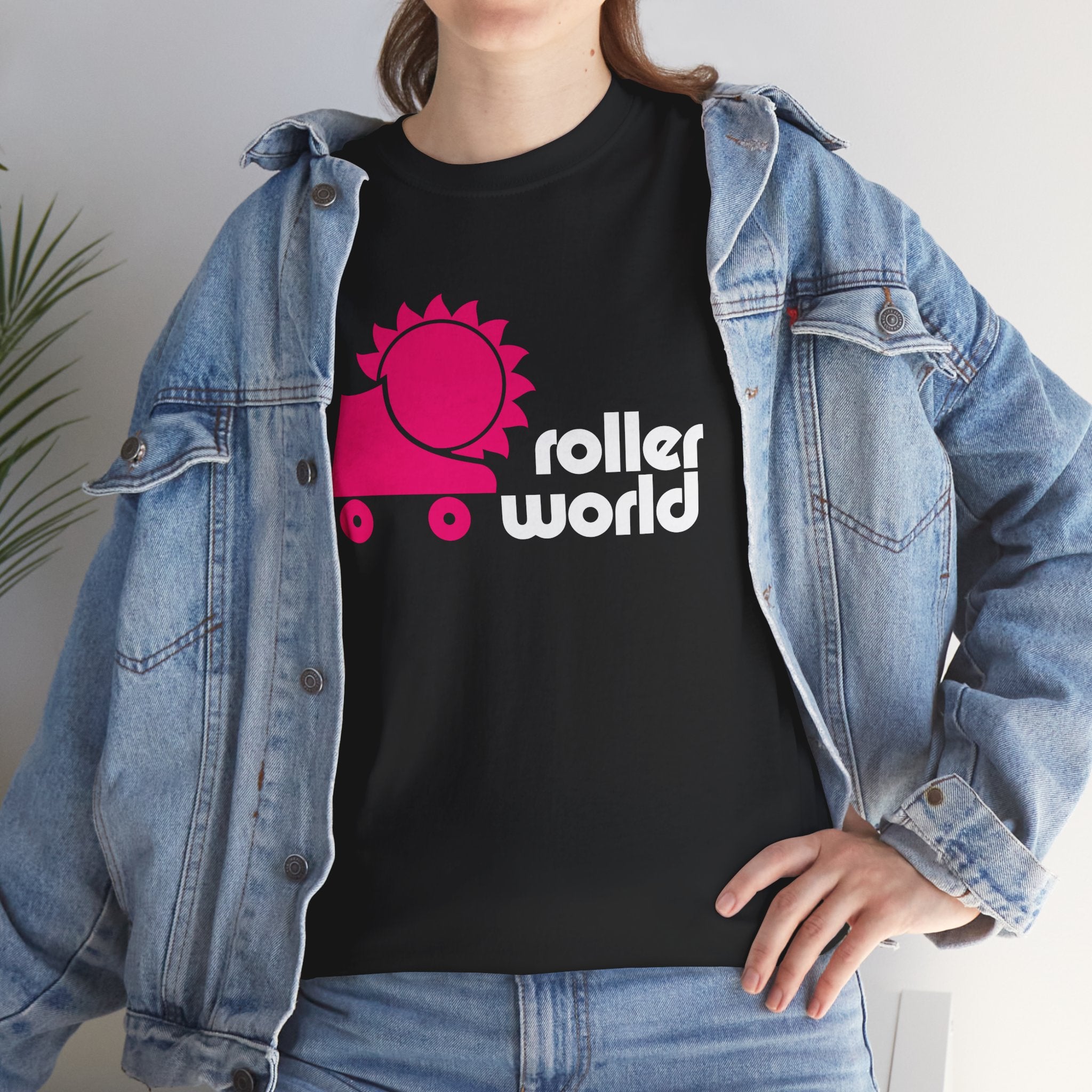 Roller World Classic Black Tee
