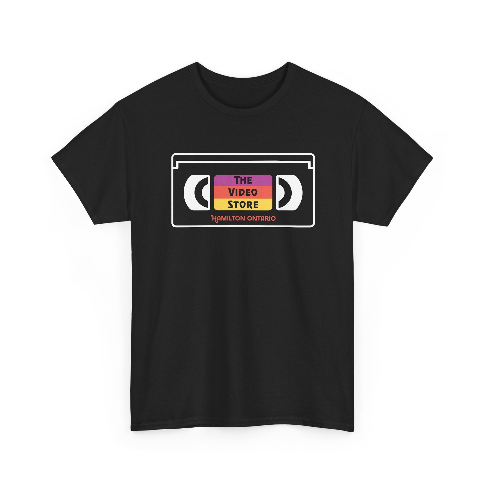 The Video Store Classic Black Tee
