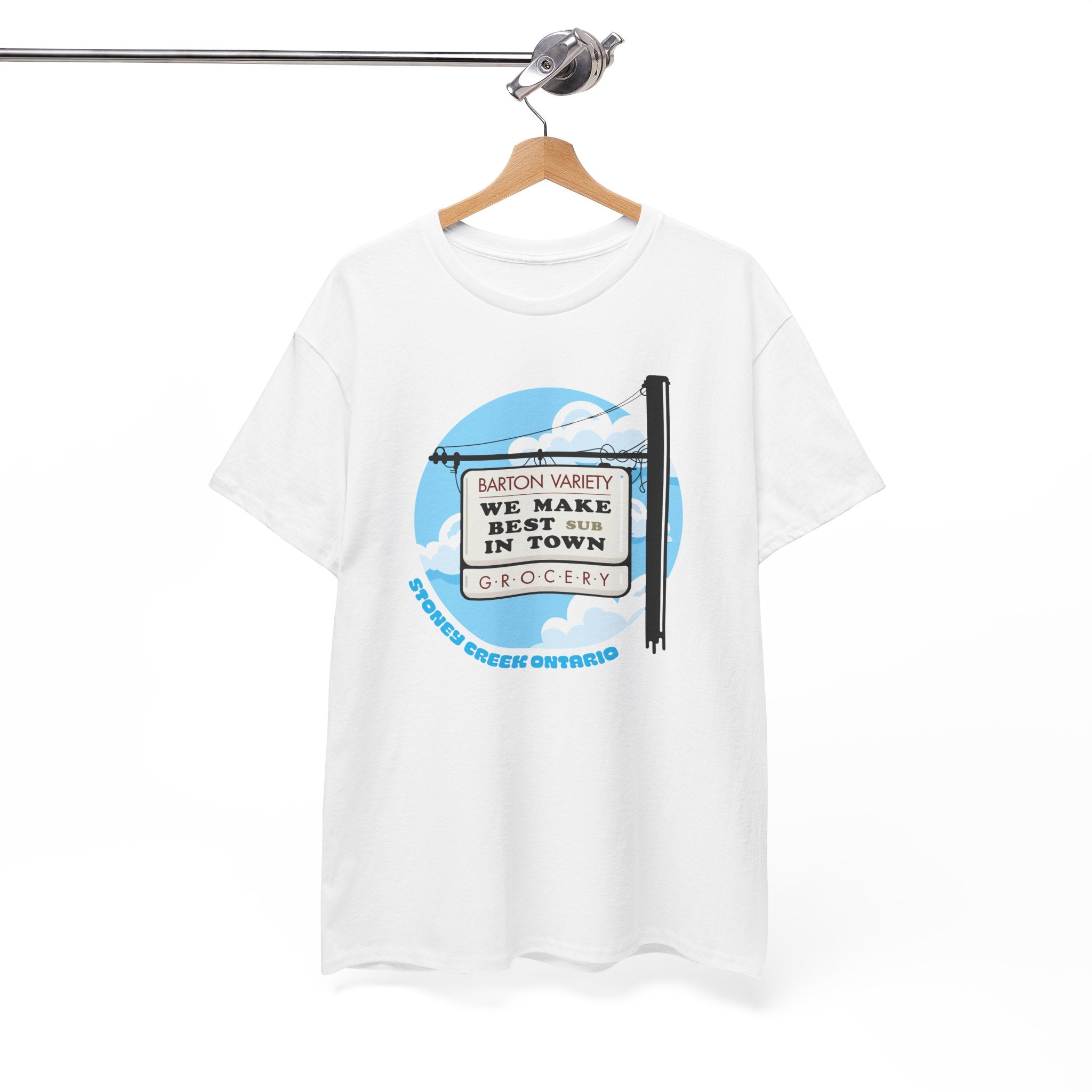 Barton Variety Sub Sign Classic White Tee