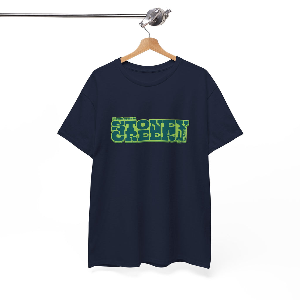 I Found Myself in Stoney Creek Navy Tee