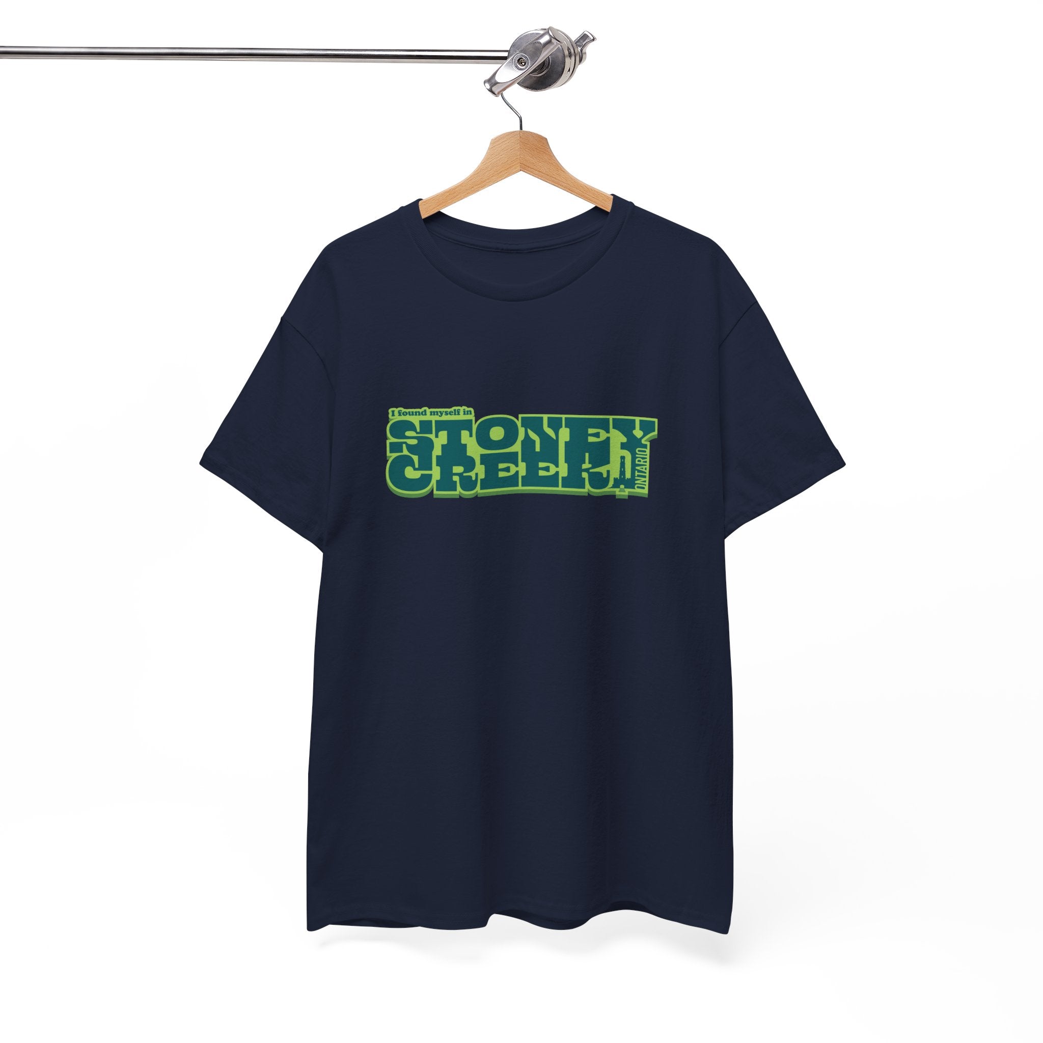 I Found Myself in Stoney Creek Navy Tee